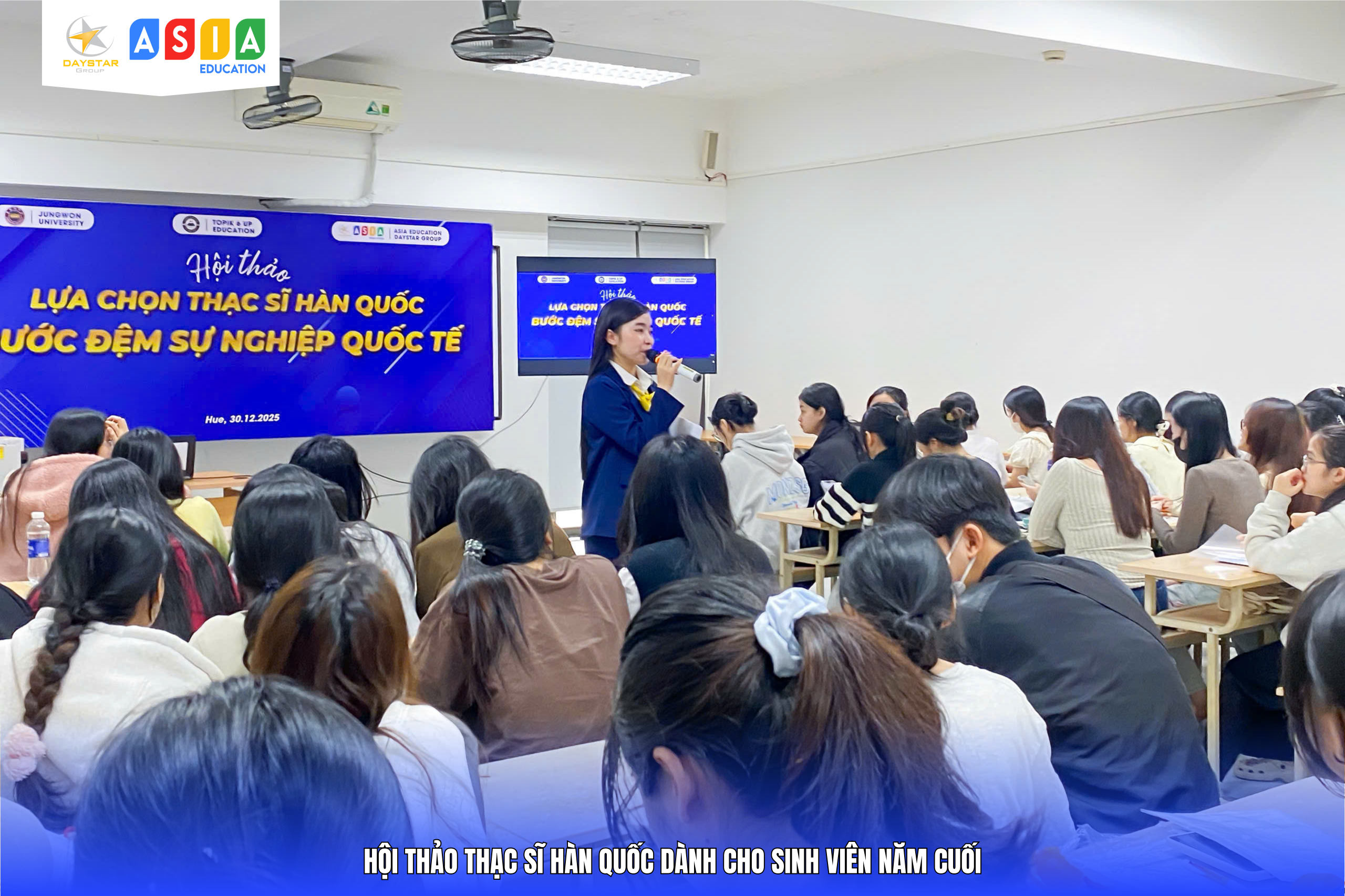 HỘI THẢO DU HỌC THẠC SĨ HÀN QUỐC – KHÁM PHÁ CƠ HỘI HỌC TẬP VÀ HỌC BỔNG GIÁ TRỊ TẠI HÀN QUỐC