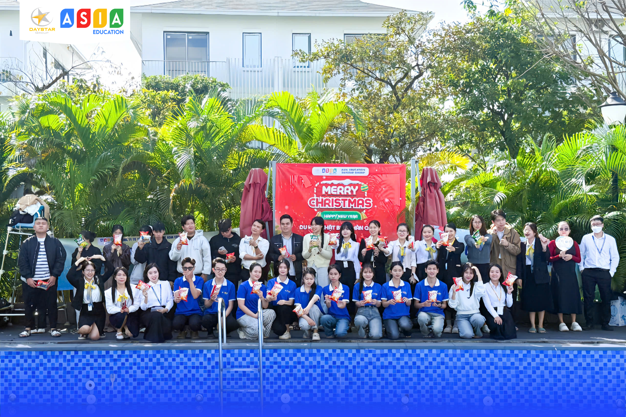 NOEL ẤM ÁP CÙNG ASIA VÀ CÁC BẠN HỌC VIÊN HÀN - NHẬT