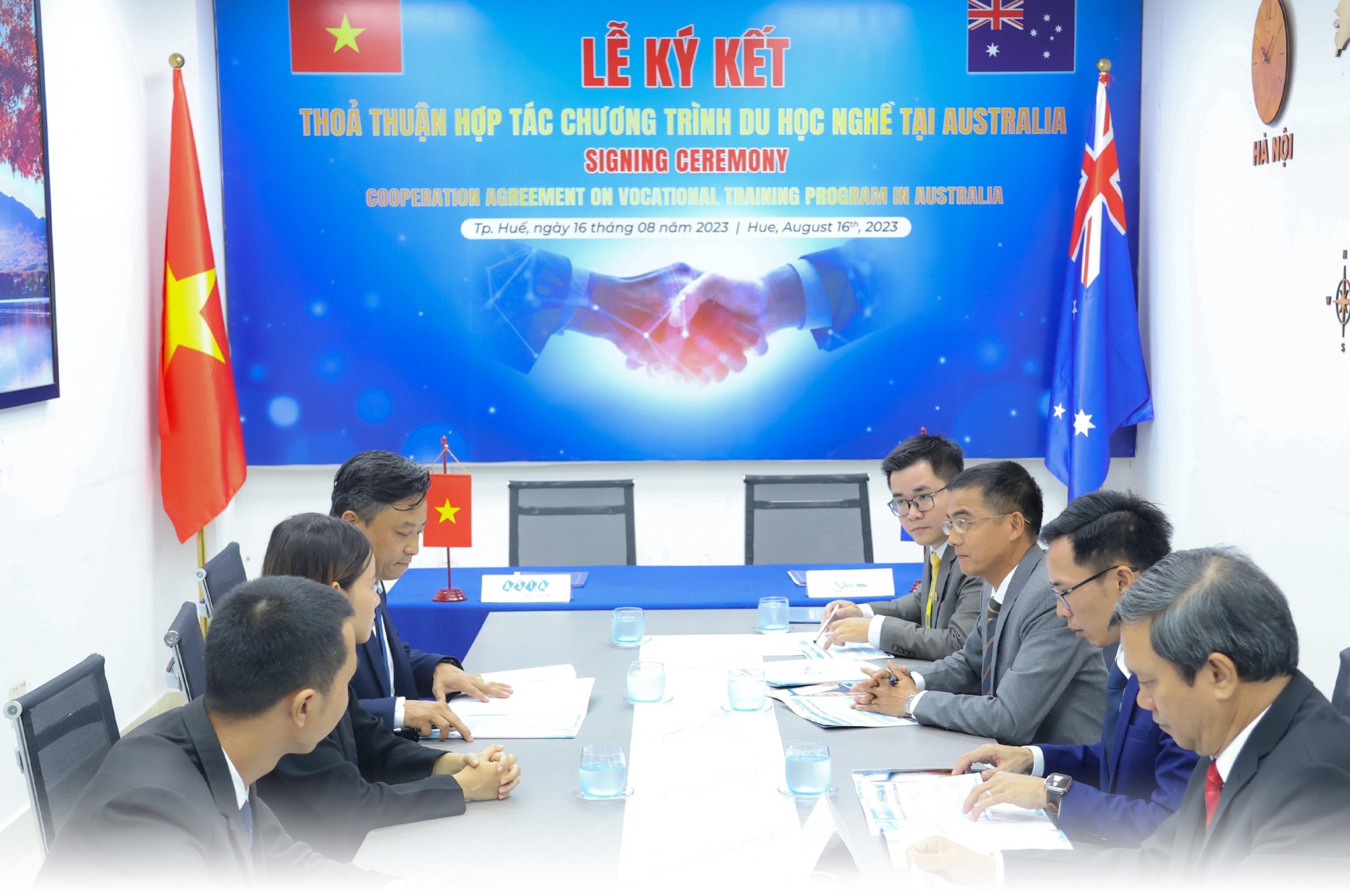 Ký kết thỏa thuận hợp tác chương trình du học nghề tại Australia 