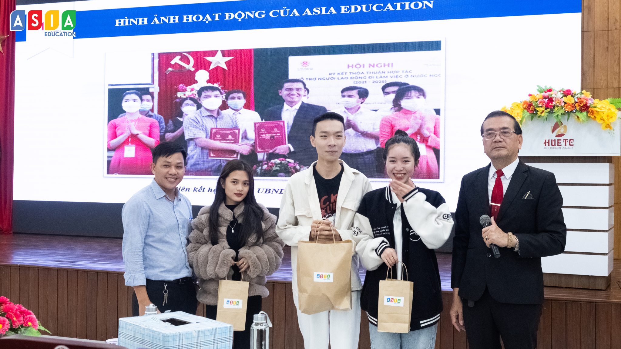 Asia Education Tổ Chức Hội thảo Du Học Tại Trường Cao Đẳng Du Lịch Huế