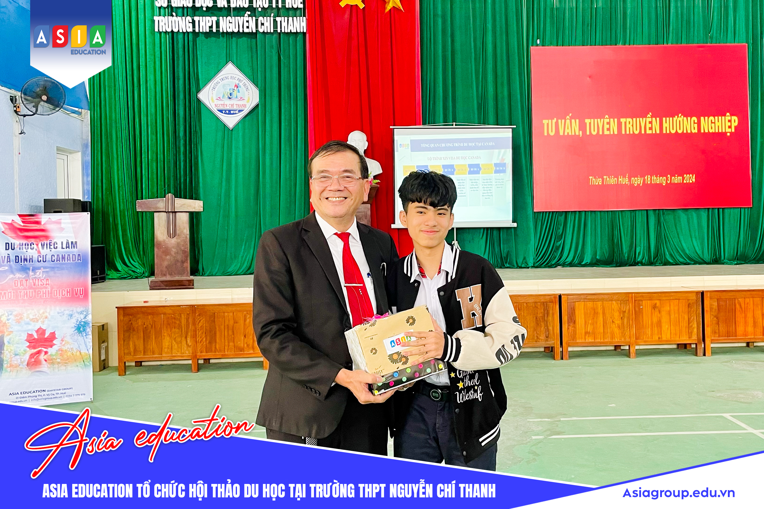 Hội Thảo Du Học Tại Trường THPT Nguyễn Chí Thanh