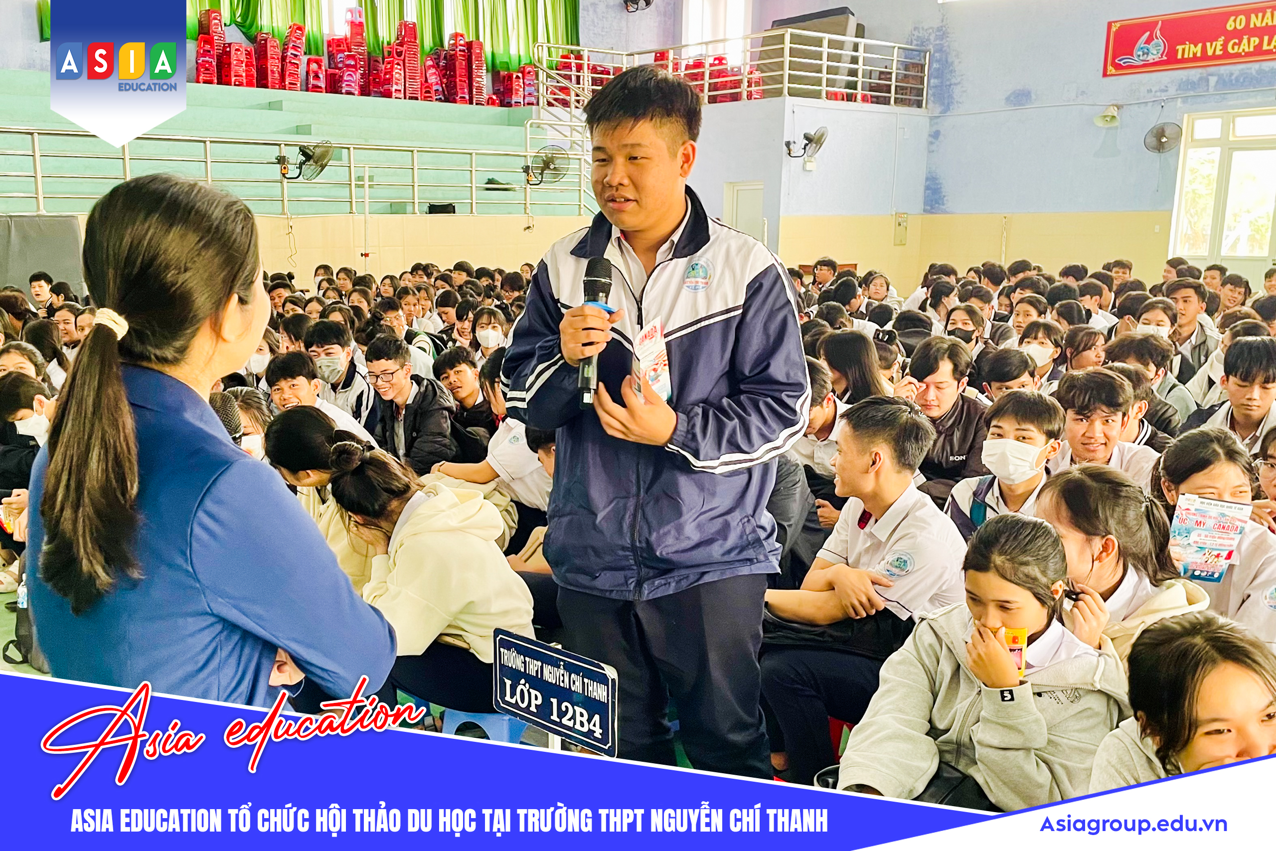 Hội Thảo Du Học Tại Trường THPT Nguyễn Chí Thanh