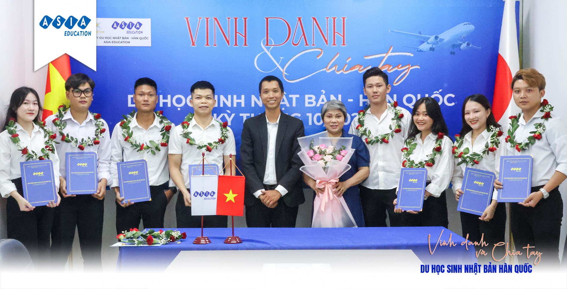 Lễ vinh danh và chia tay du học sinh Nhật Bản kỳ tháng 10/2023 