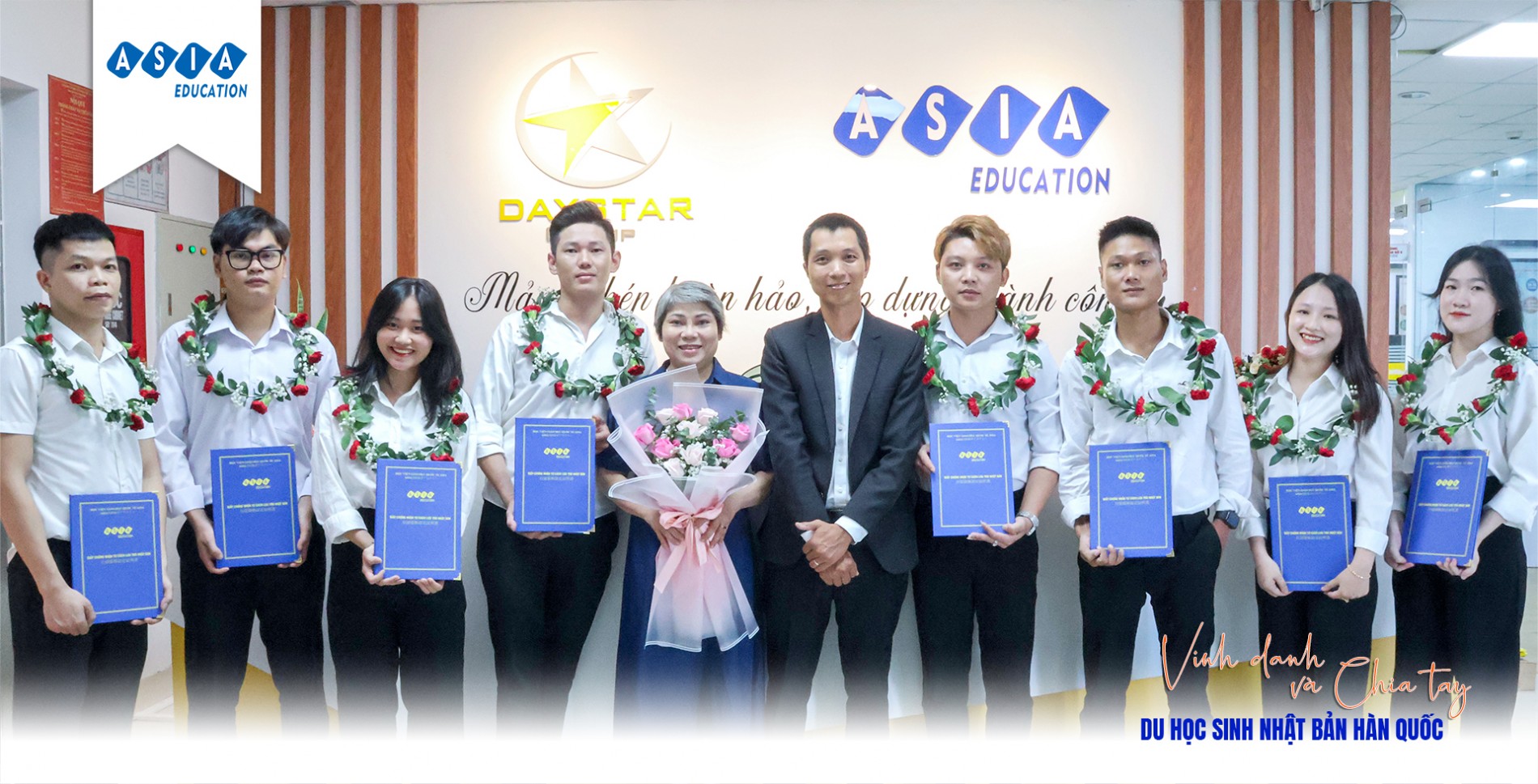 Lễ vinh danh và chia tay du học sinh Nhật Bản kỳ tháng 10/2023 