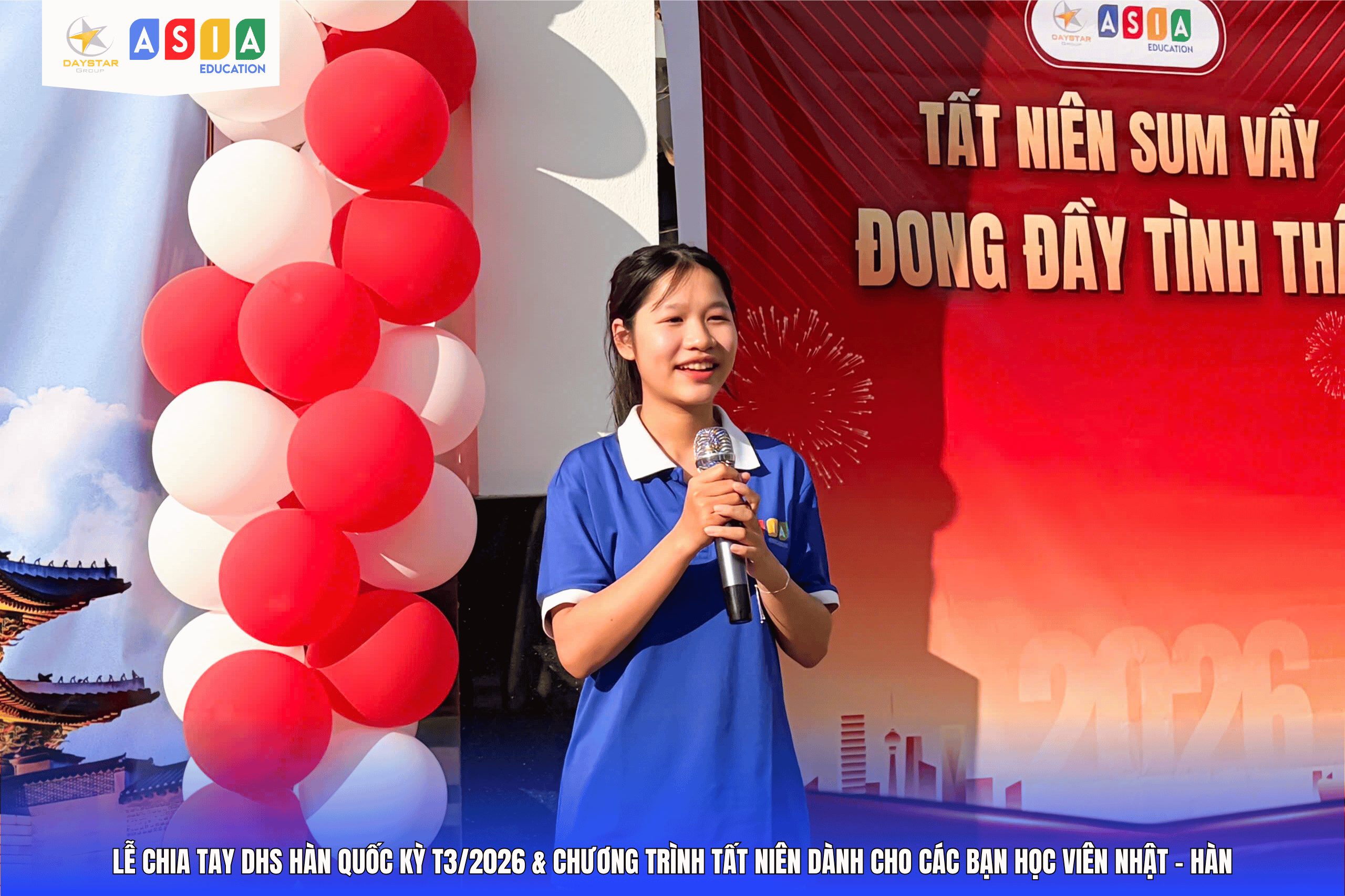 LỄ CHIA TAY DHS HÀN QUỐC KỲ T3/2026 VÀ CHƯƠNG TRÌNH TẤT NIÊN NHẬT – HÀN