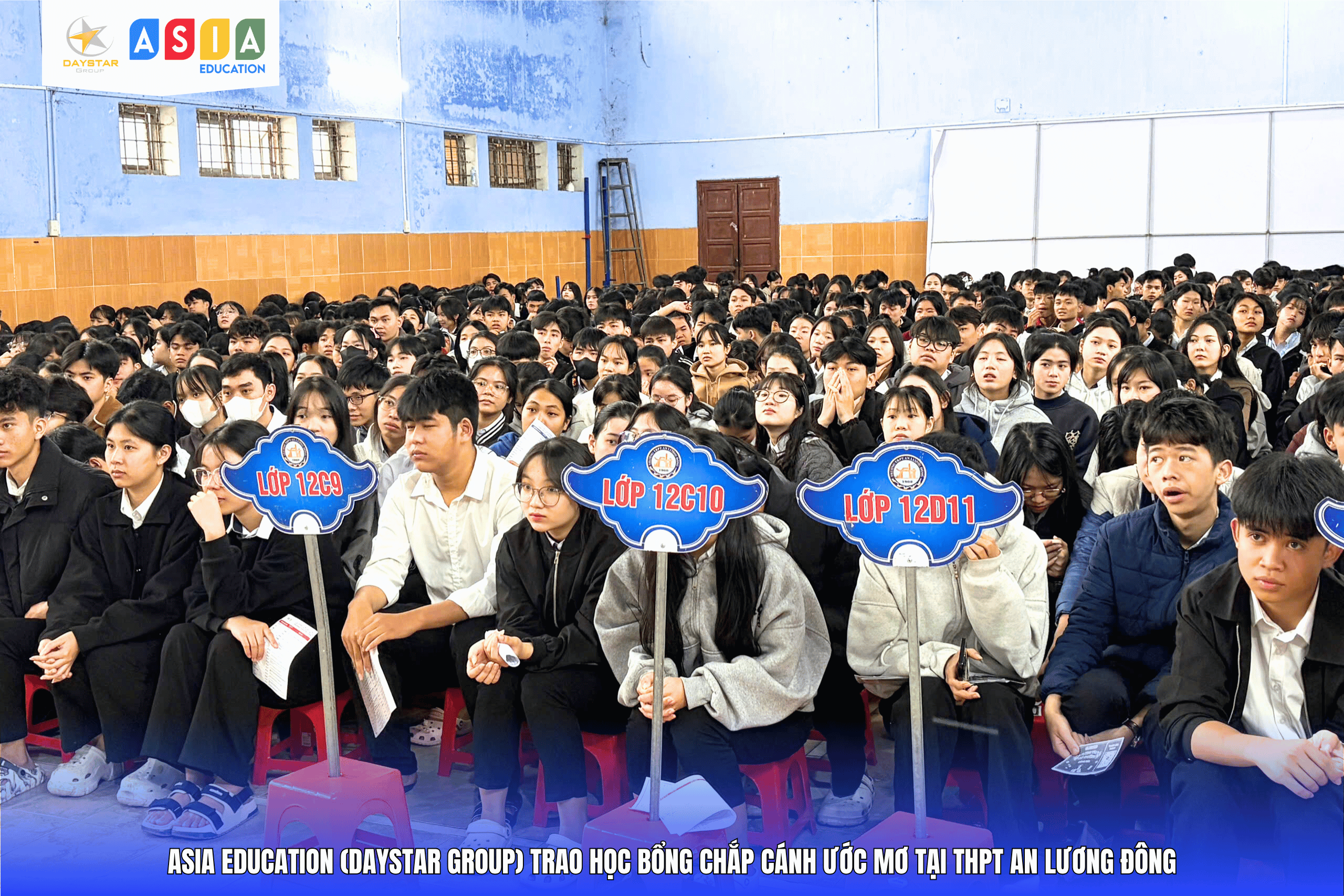 LỄ TRAO HỌC BỔNG “CHẮP CÁNH ƯỚC MƠ” TẠI THPT AN LƯƠNG ĐÔNG