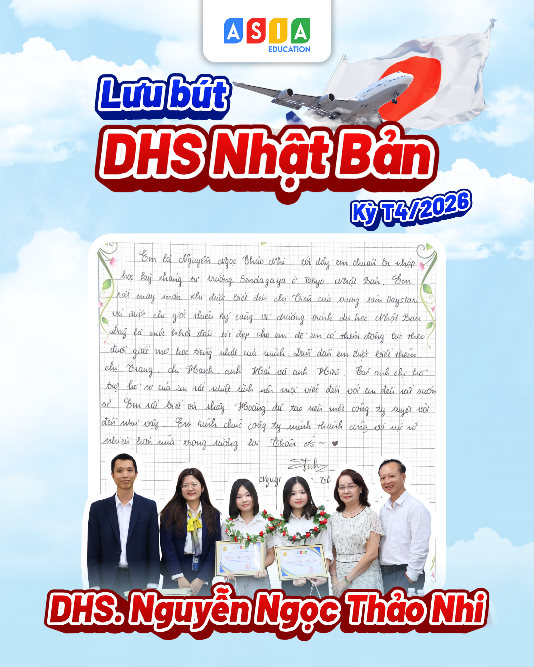 LƯU BÚT CỦA DHS NHẬT BẢN KỲ THÁNG 04/2026