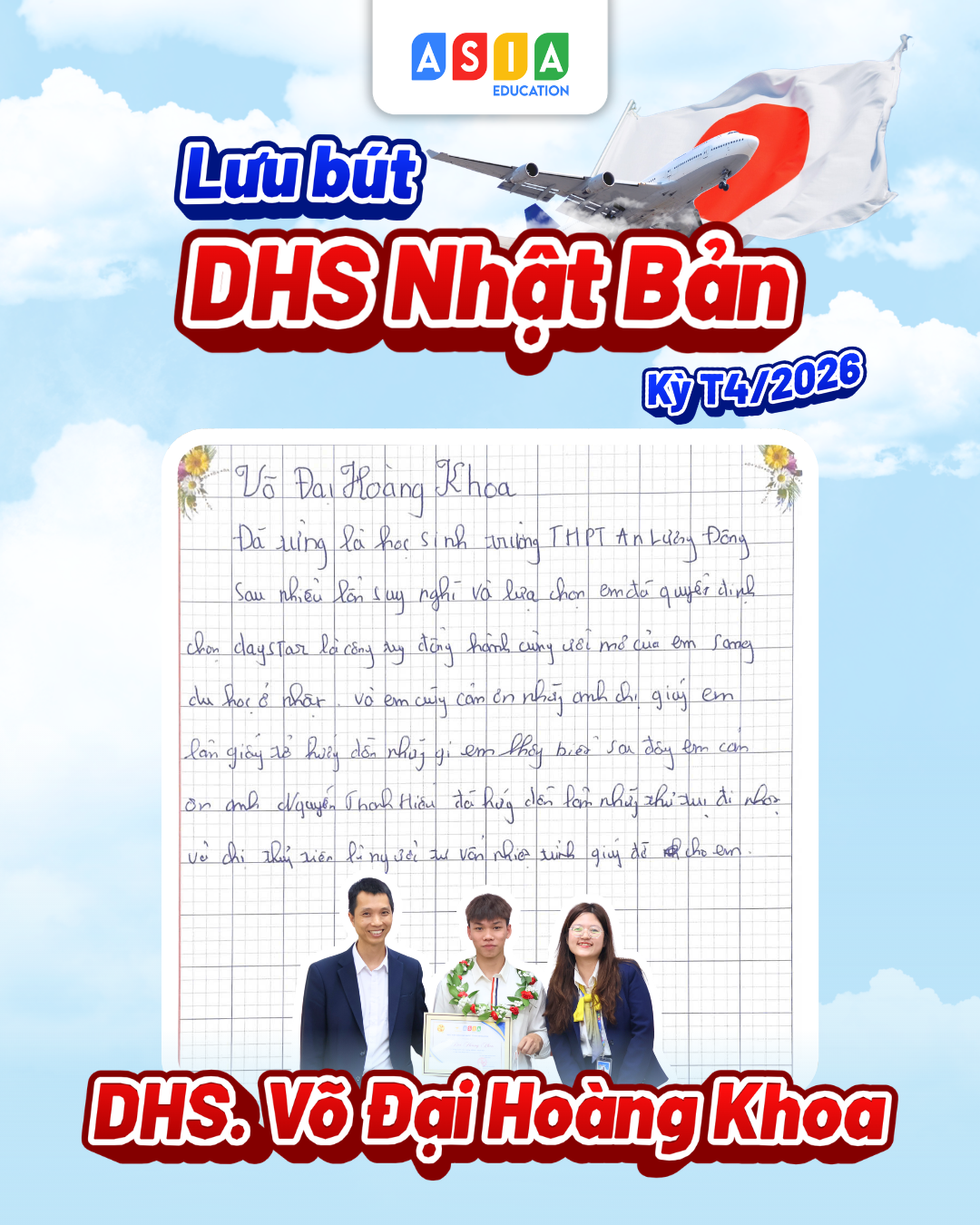 LƯU BÚT CỦA DHS NHẬT BẢN KỲ THÁNG 04/2026