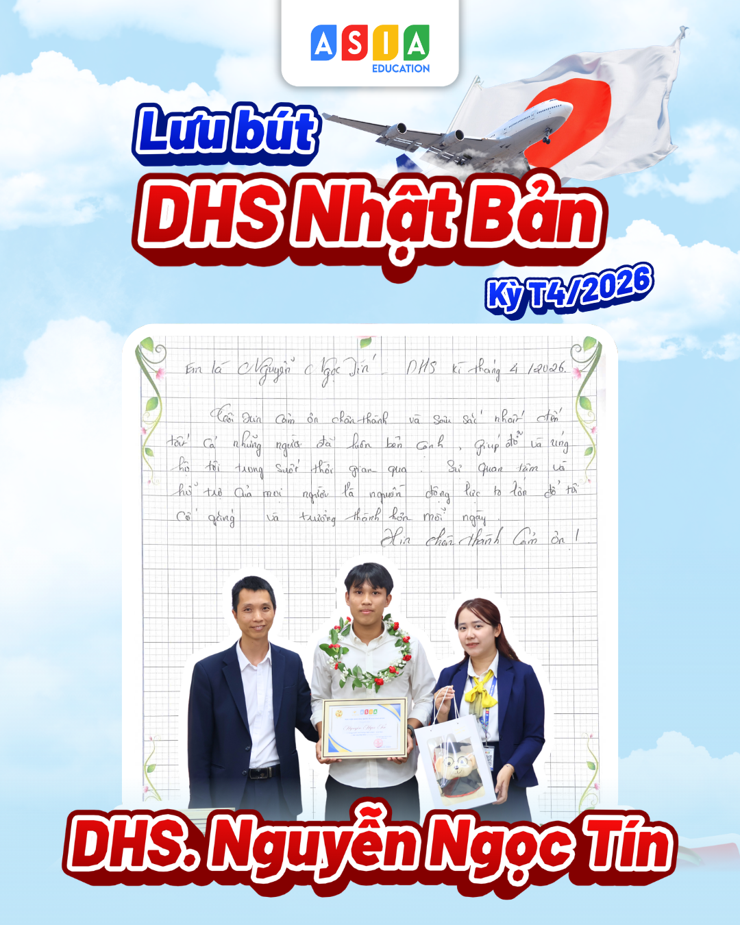 LƯU BÚT CỦA DHS NHẬT BẢN KỲ THÁNG 04/2026