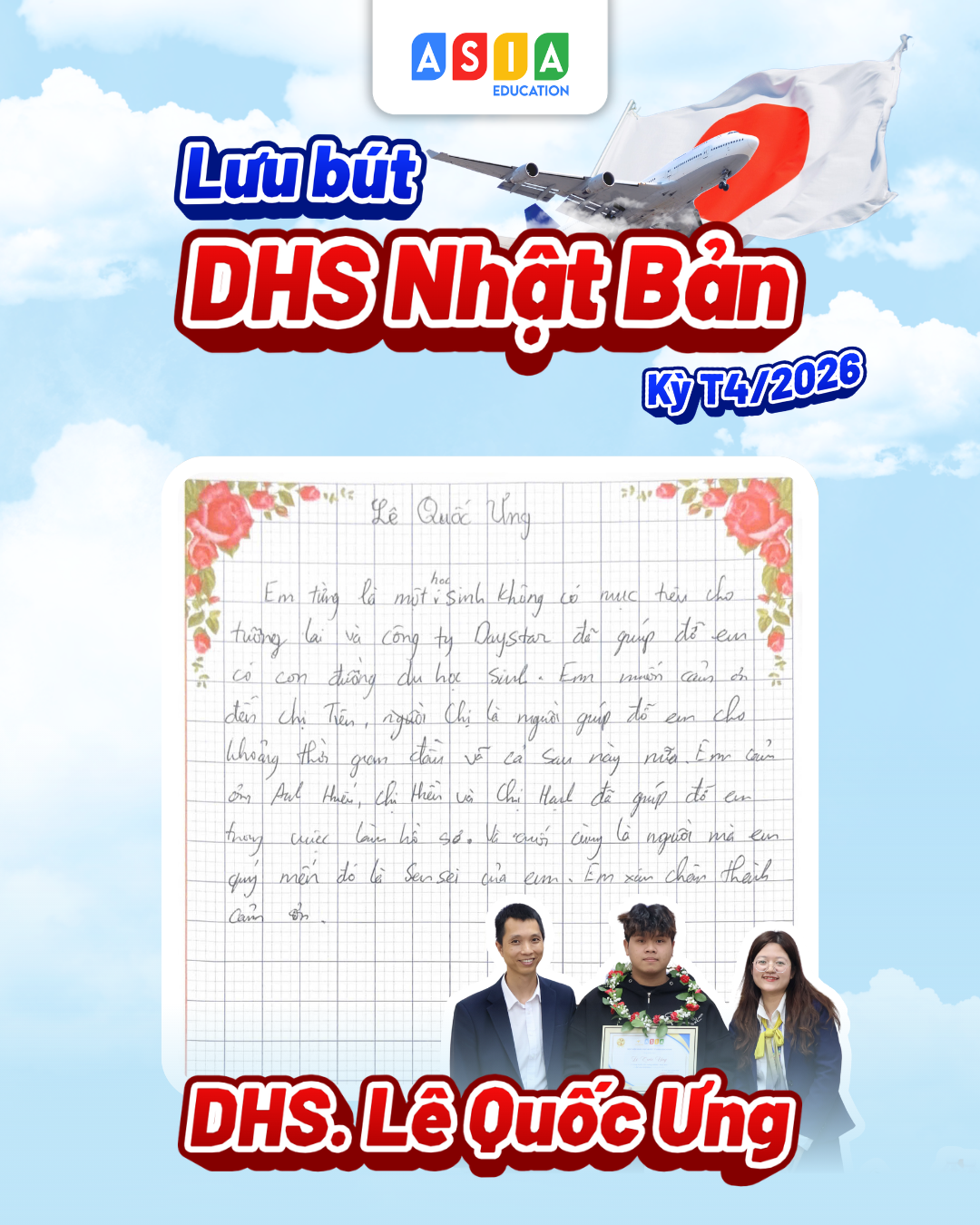 LƯU BÚT CỦA DHS NHẬT BẢN KỲ THÁNG 04/2026