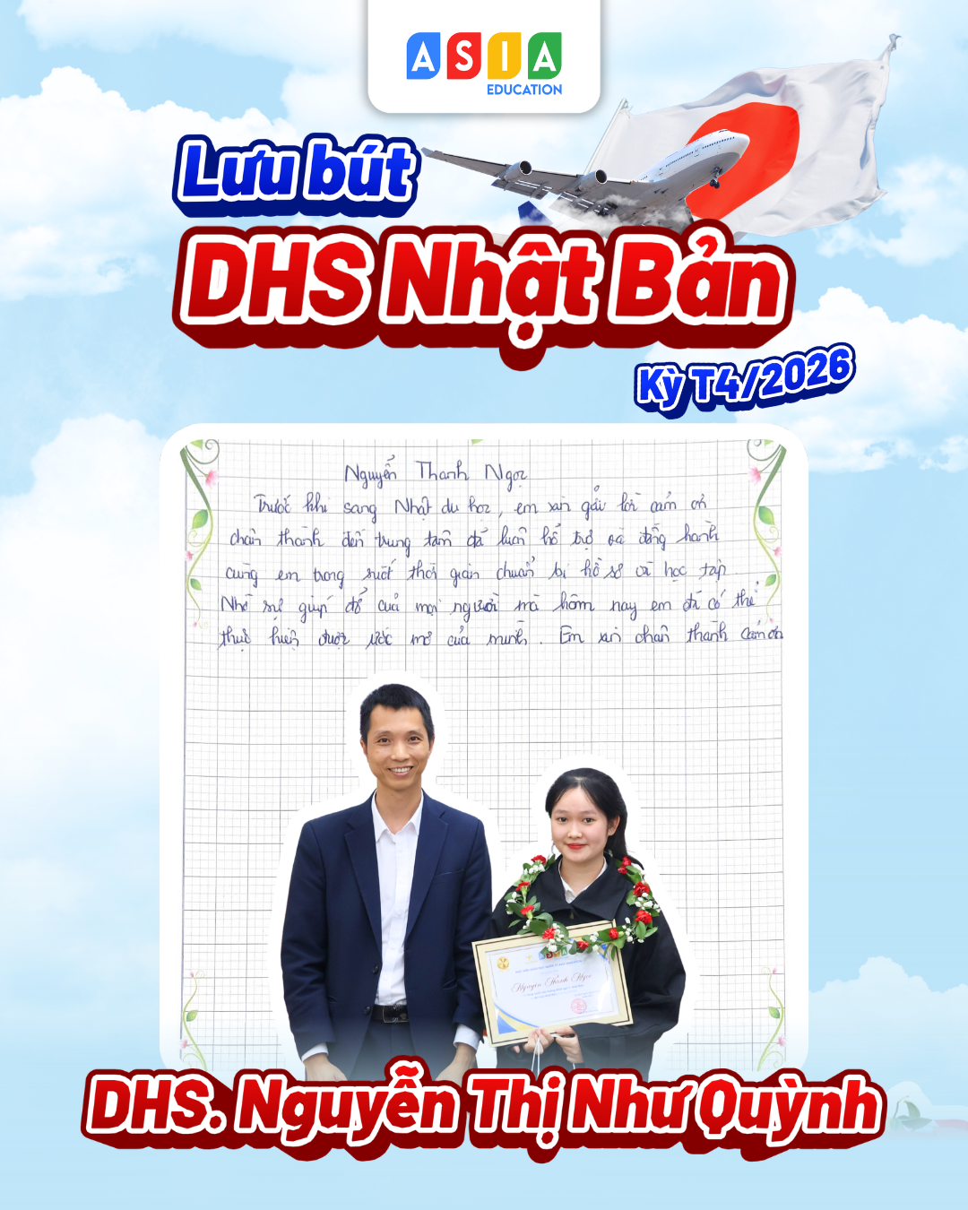 LƯU BÚT CỦA DHS NHẬT BẢN KỲ THÁNG 04/2026