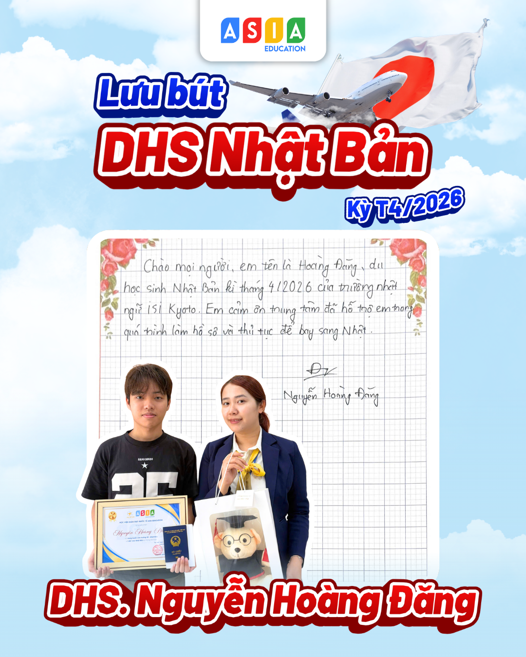 LƯU BÚT CỦA DHS NHẬT BẢN KỲ THÁNG 04/2026