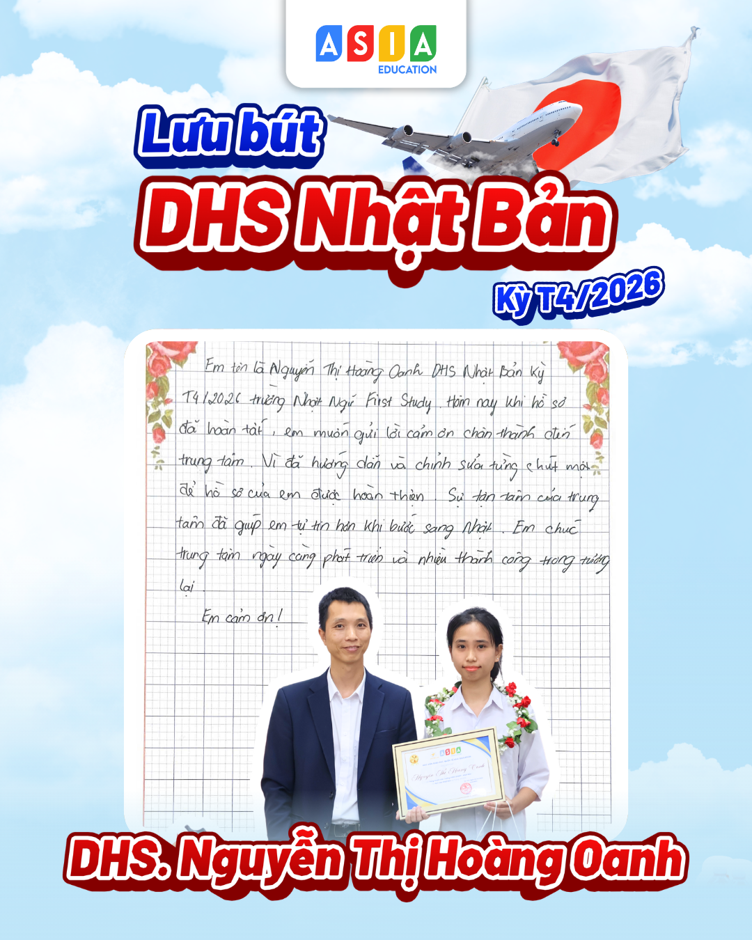 LƯU BÚT CỦA DHS NHẬT BẢN KỲ THÁNG 04/2026