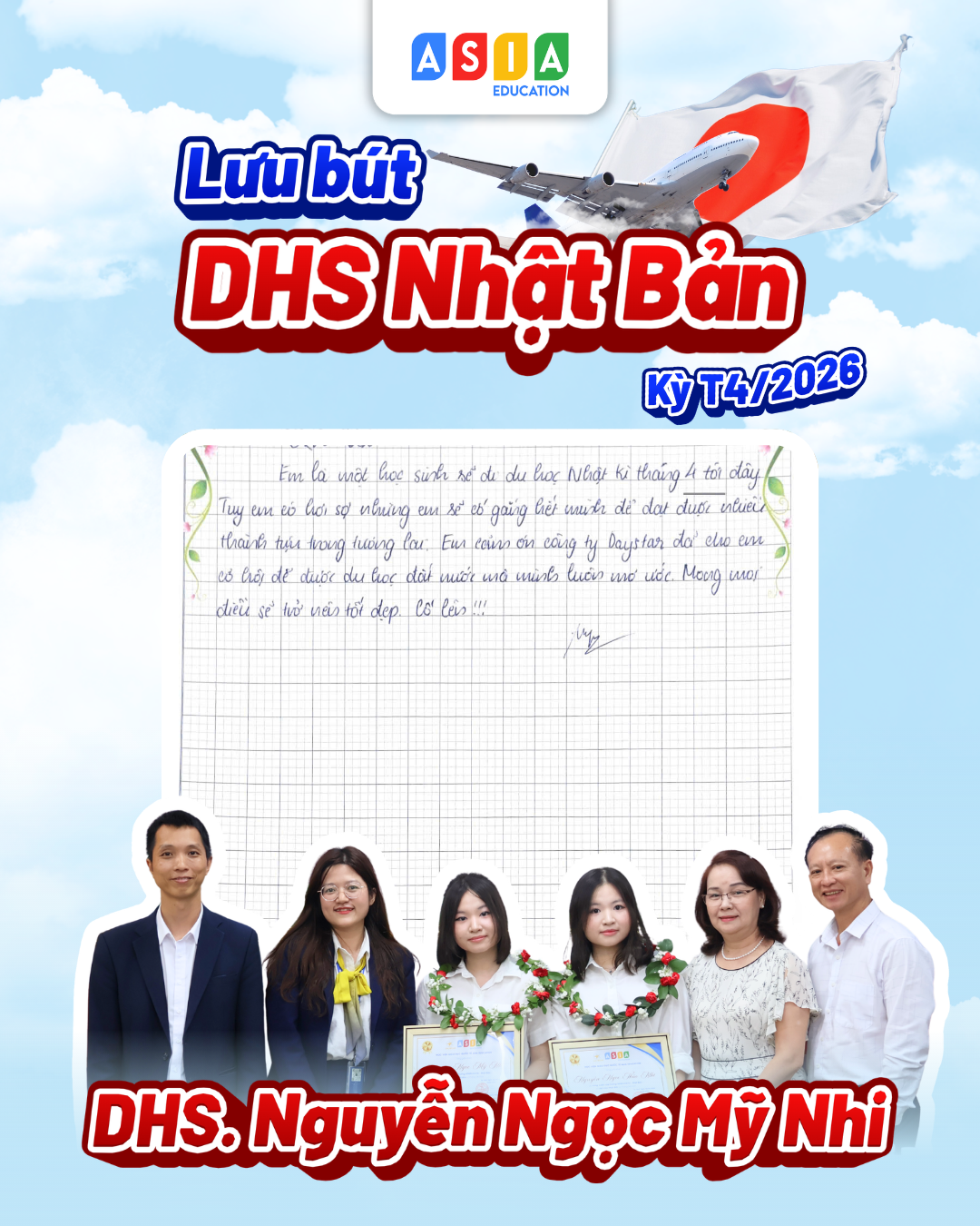 LƯU BÚT CỦA DHS NHẬT BẢN KỲ THÁNG 04/2026