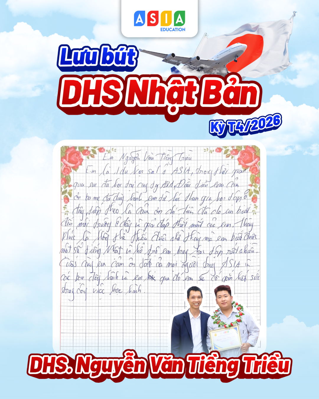 LƯU BÚT CỦA DHS NHẬT BẢN KỲ THÁNG 04/2026