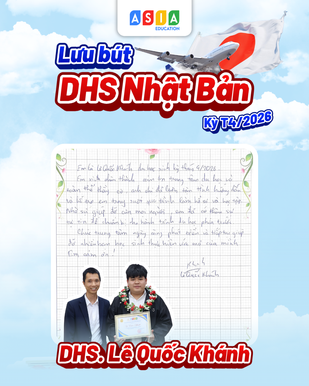 LƯU BÚT CỦA DHS NHẬT BẢN KỲ THÁNG 04/2026
