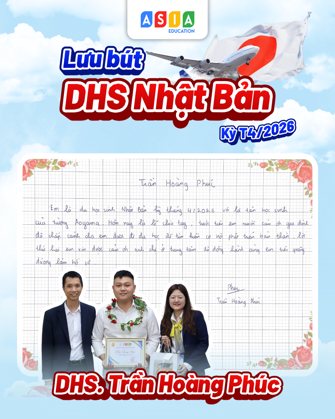 LƯU BÚT CỦA DHS NHẬT BẢN KỲ THÁNG 04/2026