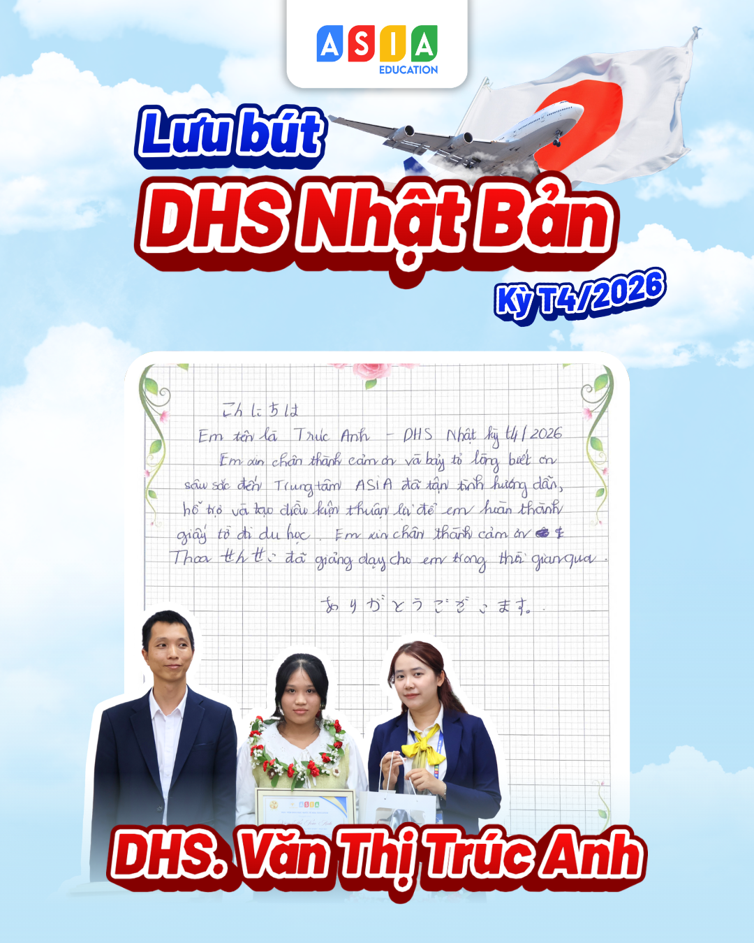 LƯU BÚT CỦA DHS NHẬT BẢN KỲ THÁNG 04/2026