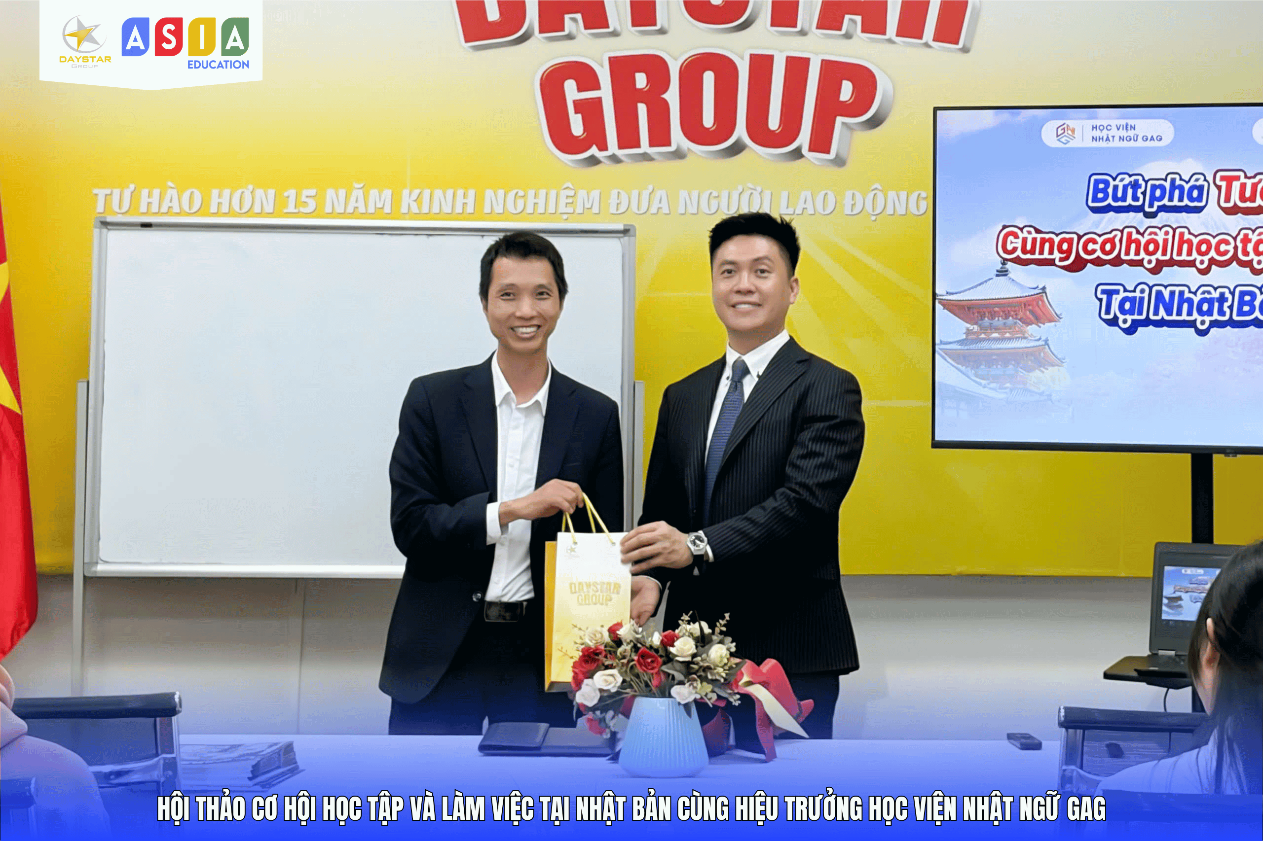 HỘI THẢO CƠ HỘI HỌC TẬP VÀ LÀM VIỆC TẠI NHẬT BẢN CÙNG HIỆU TRƯỞNG HỌC VIỆN NHẬT NGỮ GAG