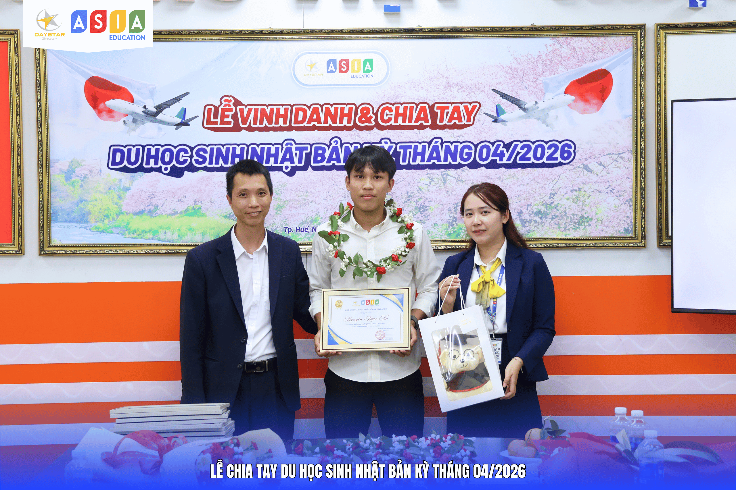 LỄ CHIA TAY & VINH DANH DU HỌC SINH NHẬT BẢN KỲ THÁNG 04/2026