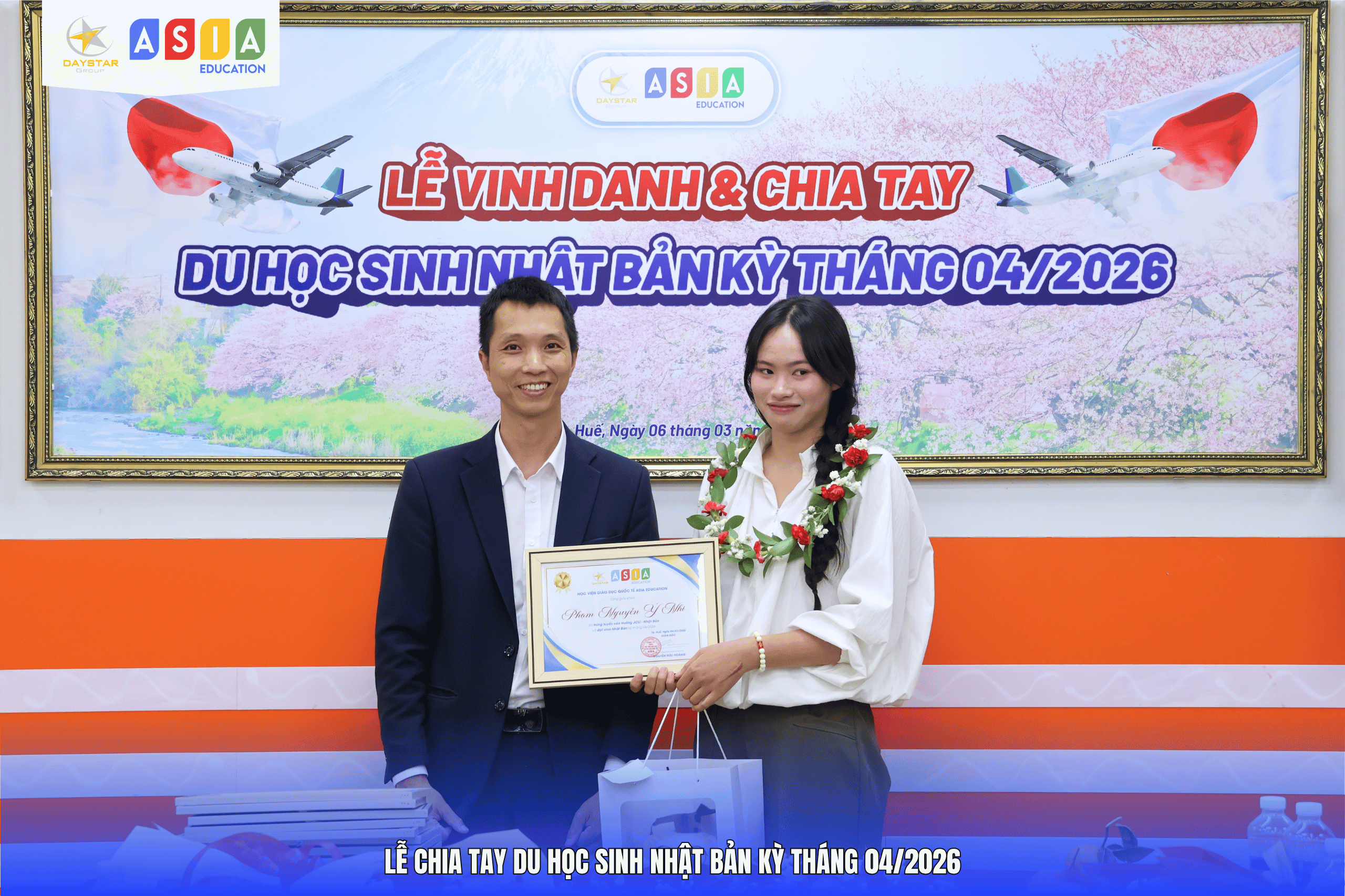 LỄ CHIA TAY & VINH DANH DU HỌC SINH NHẬT BẢN KỲ THÁNG 04/2026
