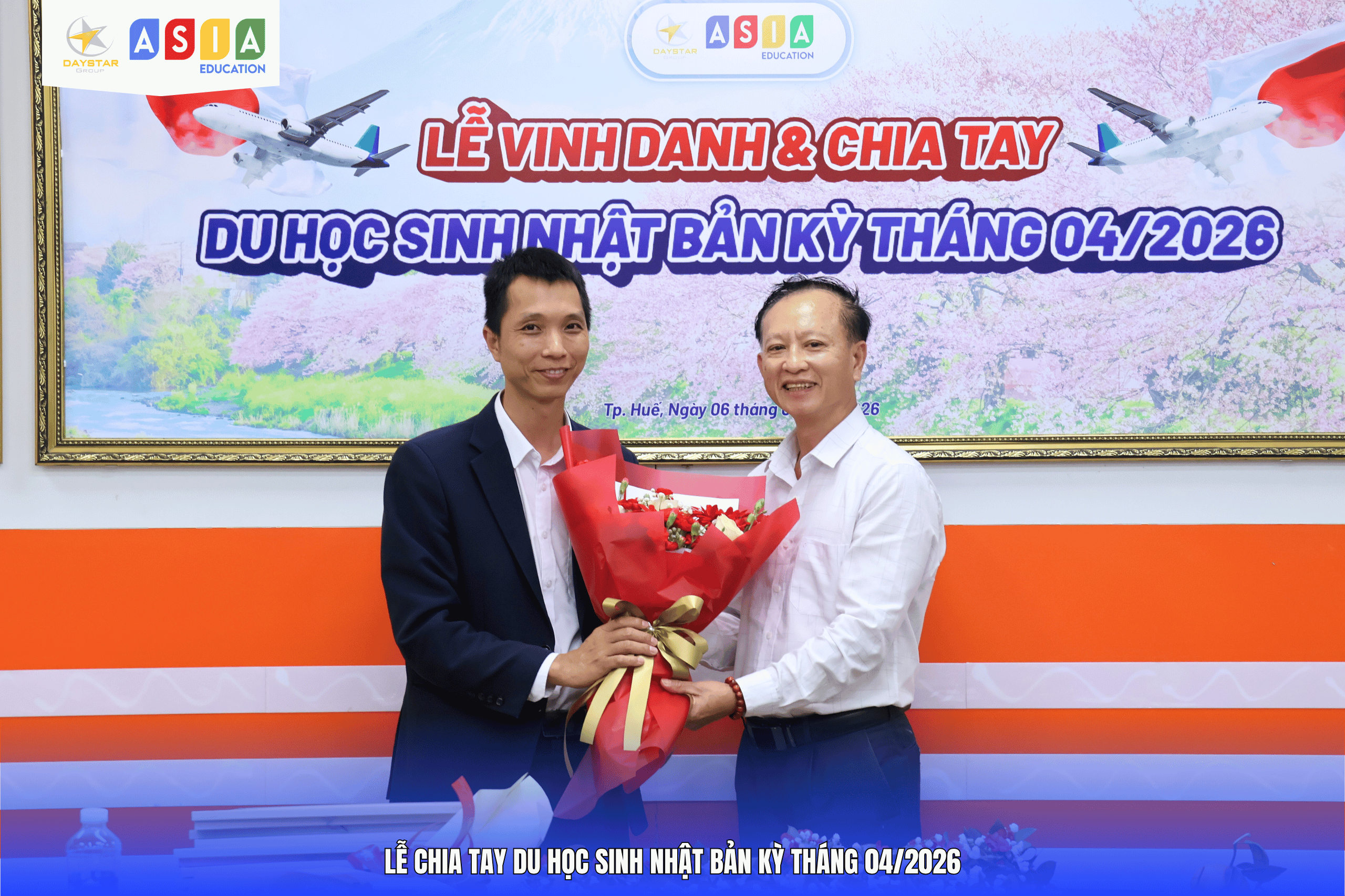 LỄ CHIA TAY & VINH DANH DU HỌC SINH NHẬT BẢN KỲ THÁNG 04/2026