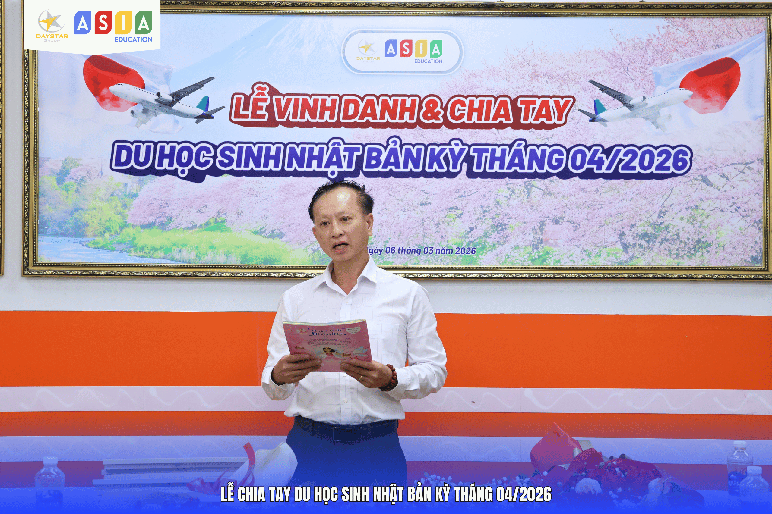 LỄ CHIA TAY & VINH DANH DU HỌC SINH NHẬT BẢN KỲ THÁNG 04/2026