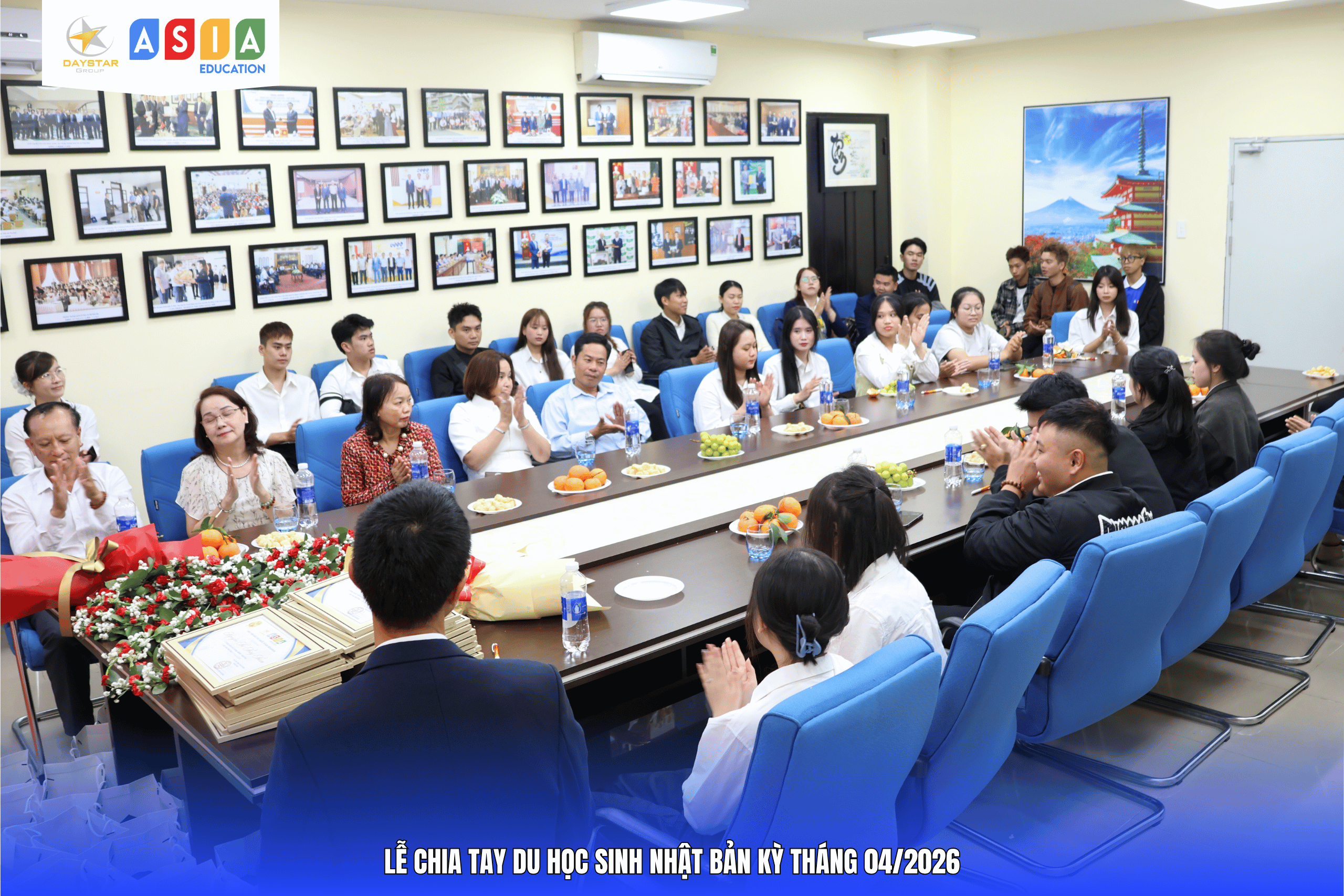 LỄ CHIA TAY & VINH DANH DU HỌC SINH NHẬT BẢN KỲ THÁNG 04/2026
