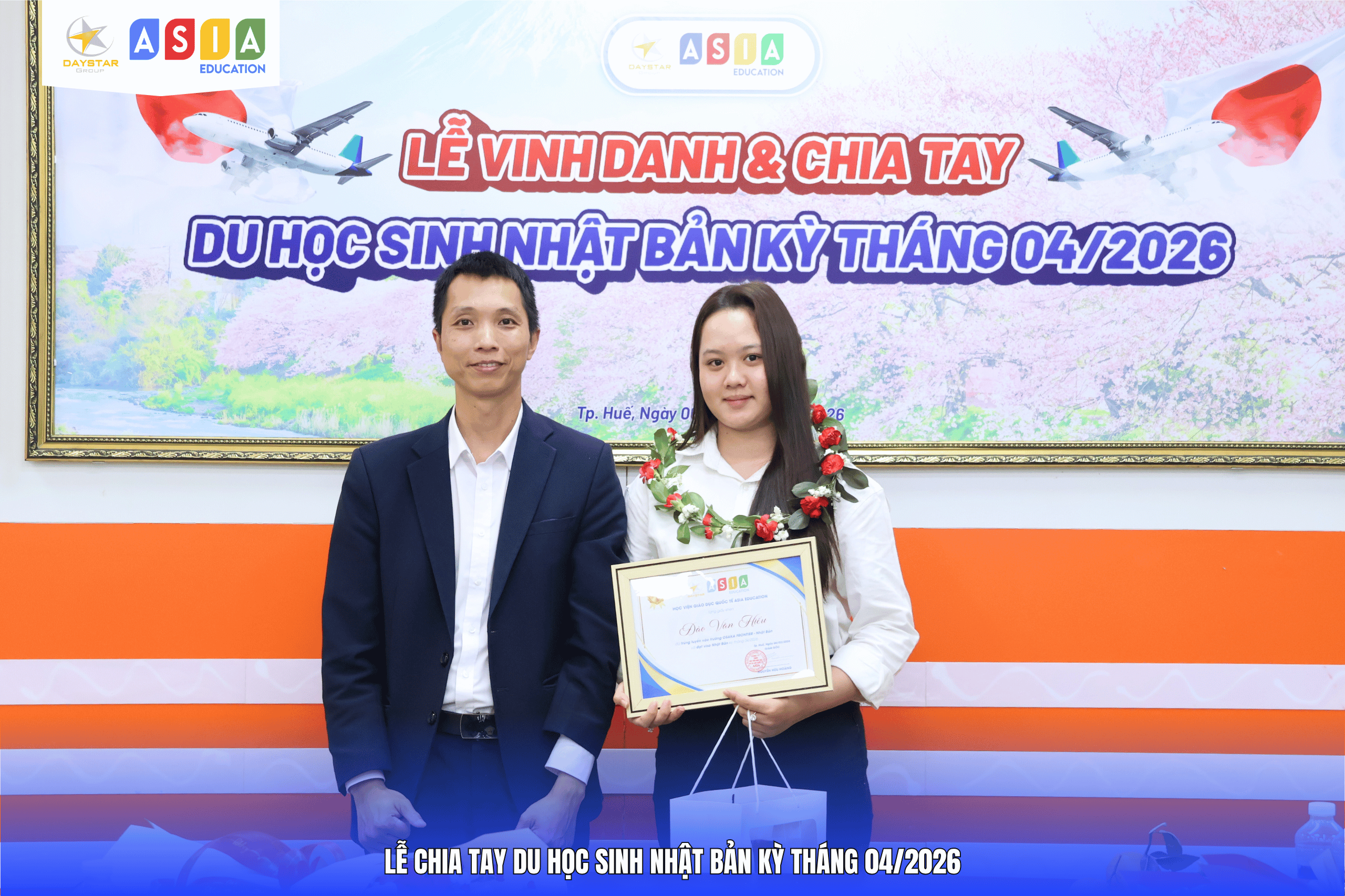 LỄ CHIA TAY & VINH DANH DU HỌC SINH NHẬT BẢN KỲ THÁNG 04/2026