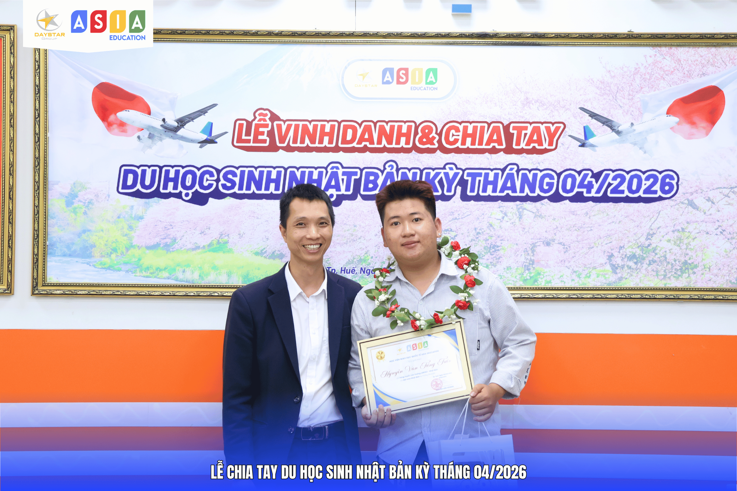 LỄ CHIA TAY & VINH DANH DU HỌC SINH NHẬT BẢN KỲ THÁNG 04/2026