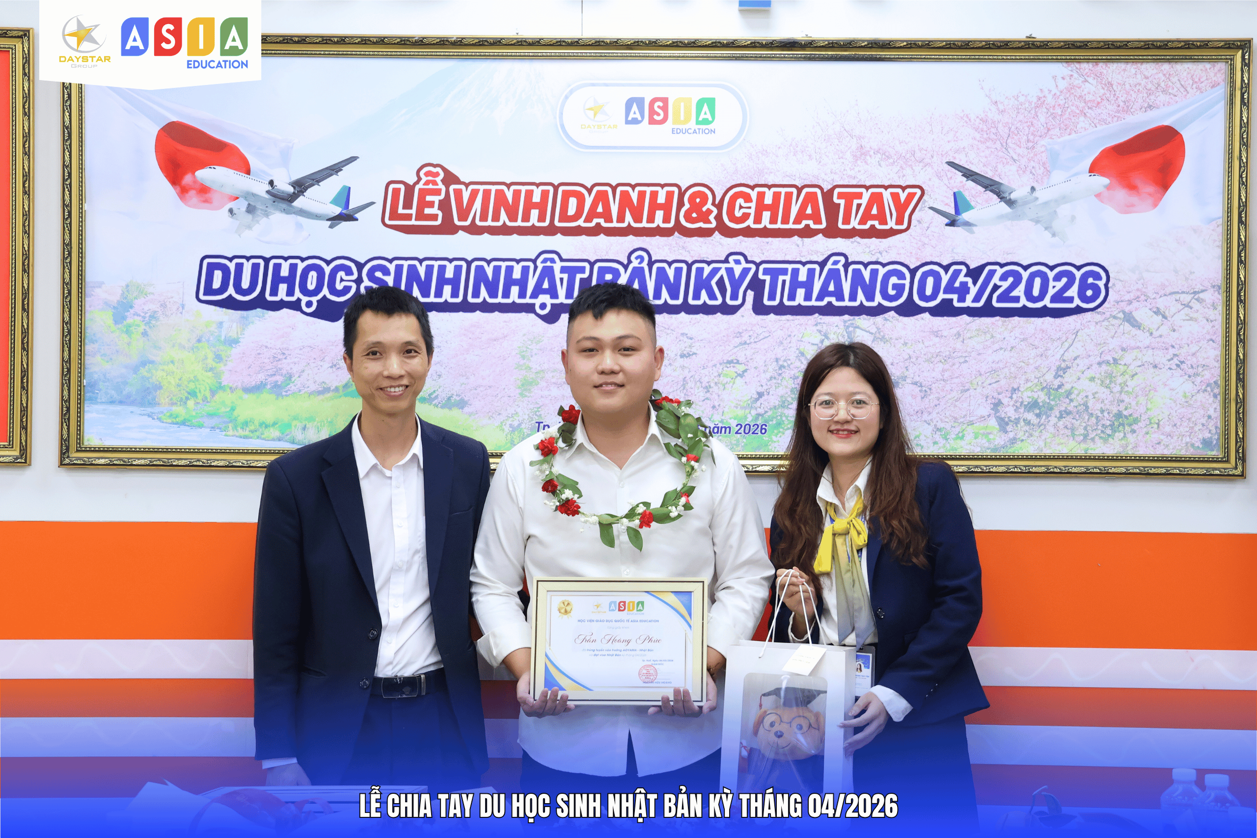 LỄ CHIA TAY & VINH DANH DU HỌC SINH NHẬT BẢN KỲ THÁNG 04/2026