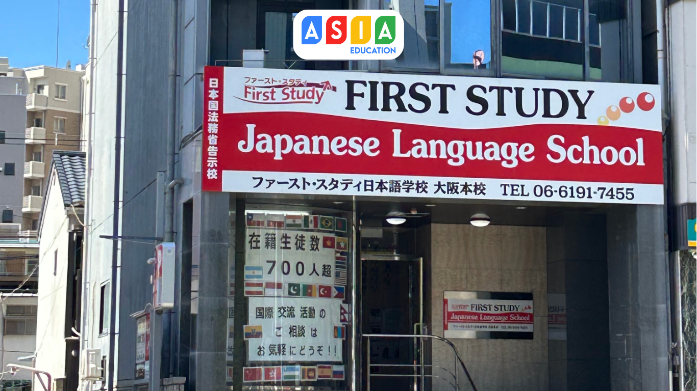 TRƯỜNG NHẬT NGỮ FIRST STUDY TẠI OSAKA