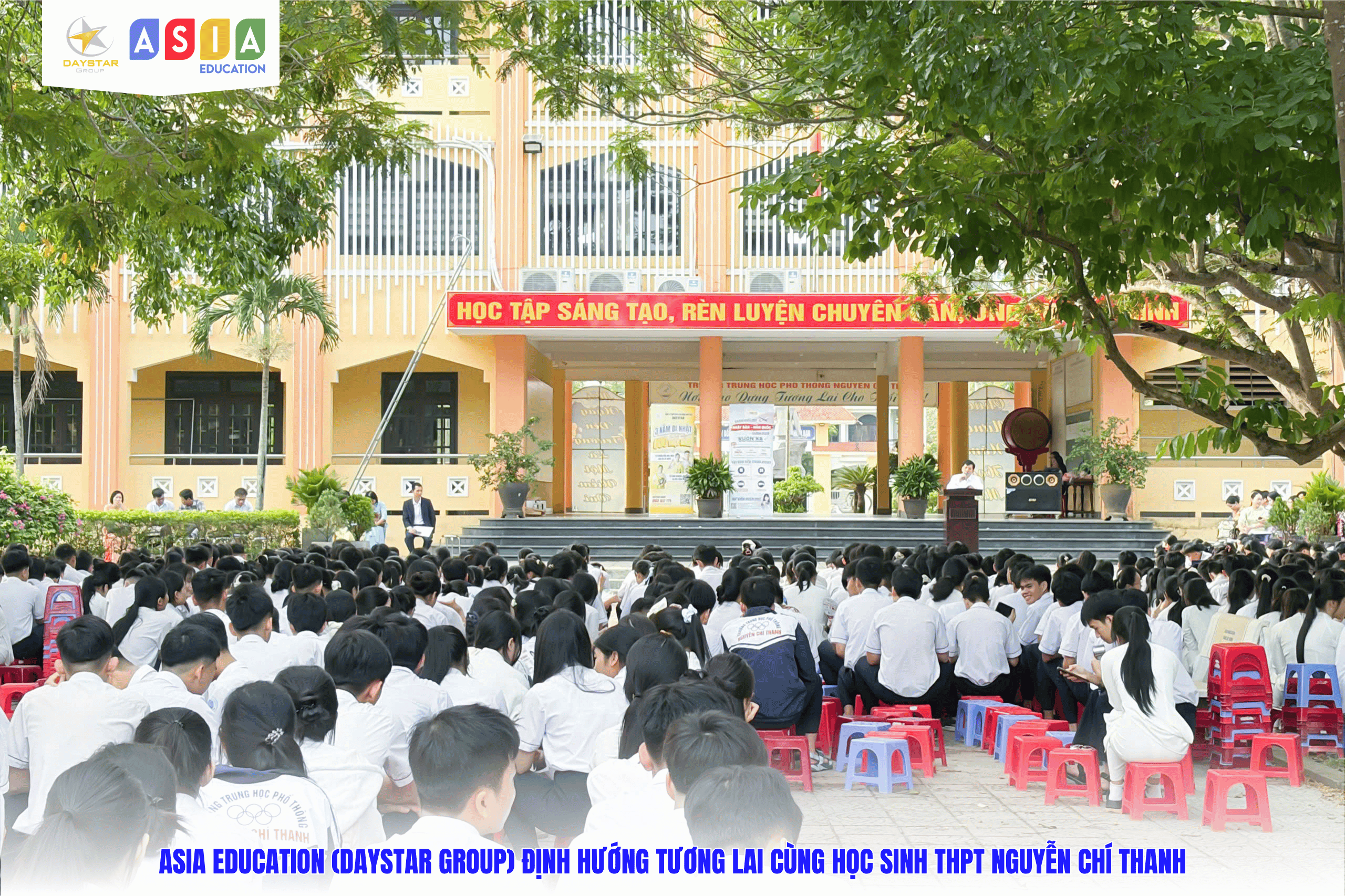 ĐỊNH HƯỚNG TƯƠNG LAI CÙNG HỌC SINH THPT NGUYỄN CHÍ THANH
