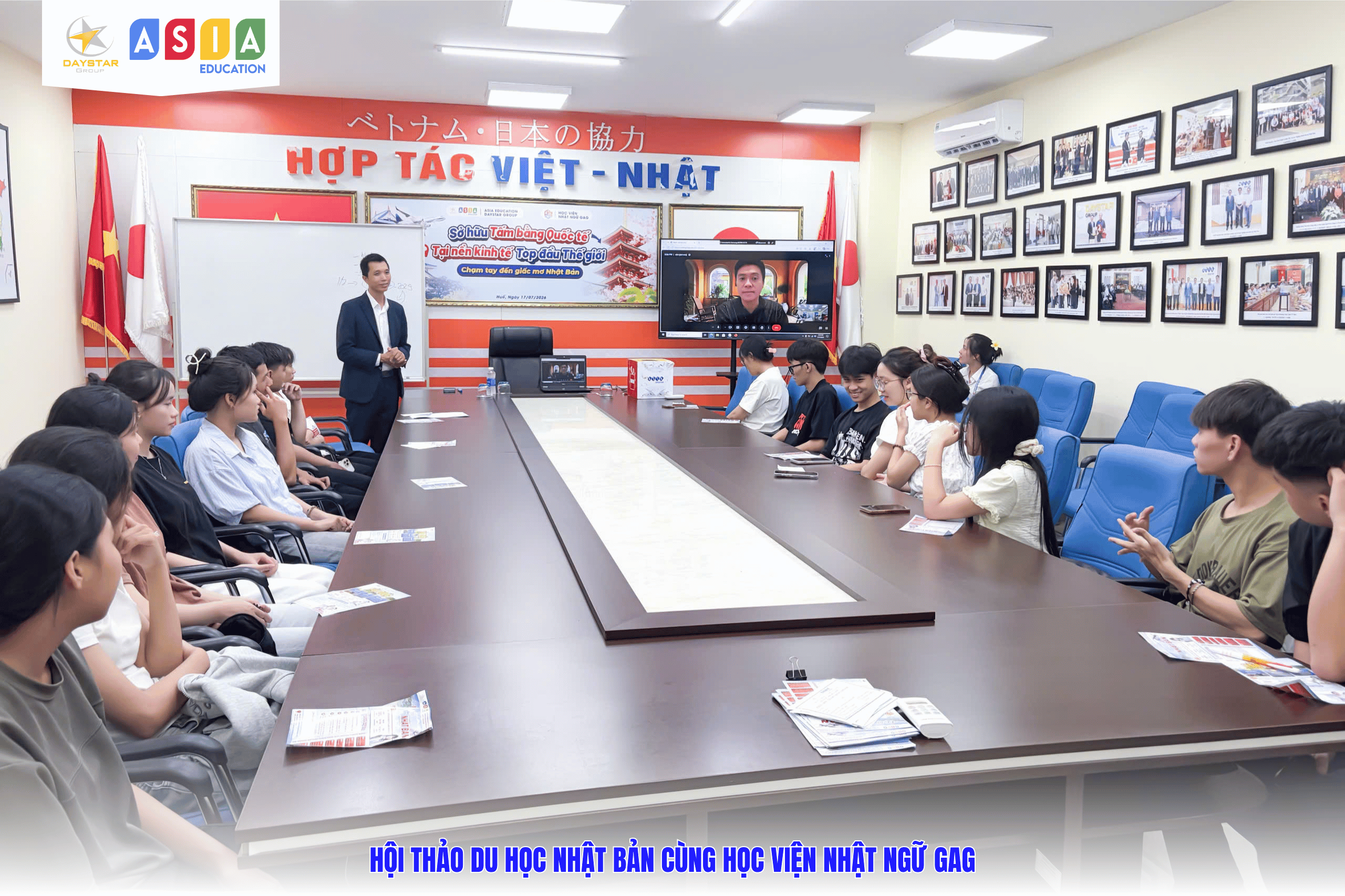 HỘI THẢO DU HỌC NHẬT BẢN CÙNG HỌC VIỆN NHẬT NGỮ GAG