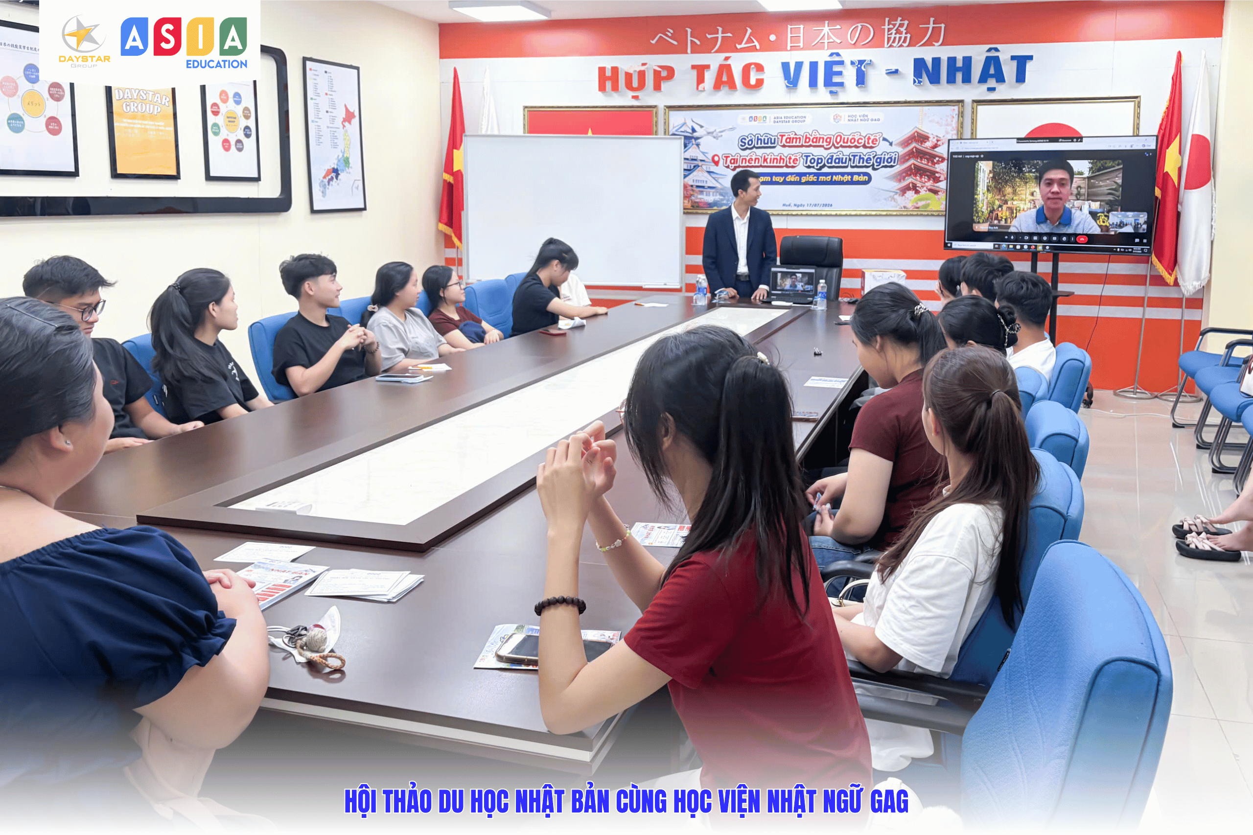 HỘI THẢO DU HỌC NHẬT BẢN CÙNG HỌC VIỆN NHẬT NGỮ GAG