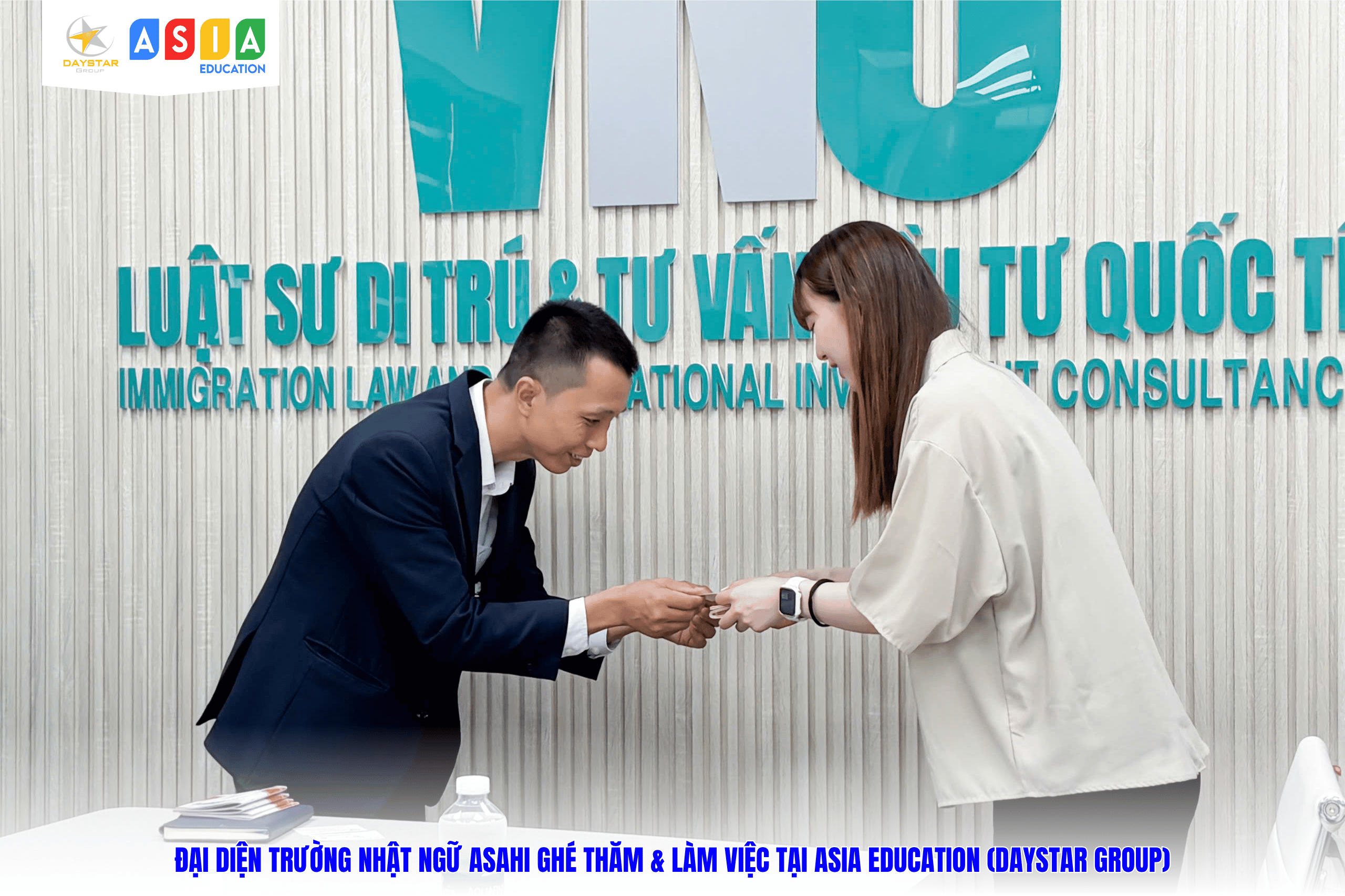 ĐẠI DIỆN TRƯỜNG NHẬT NGỮ ASAHI GHÉ THĂM & LÀM VIỆC TẠI ASIA EDUCATION (DAYSTAR GROUP)