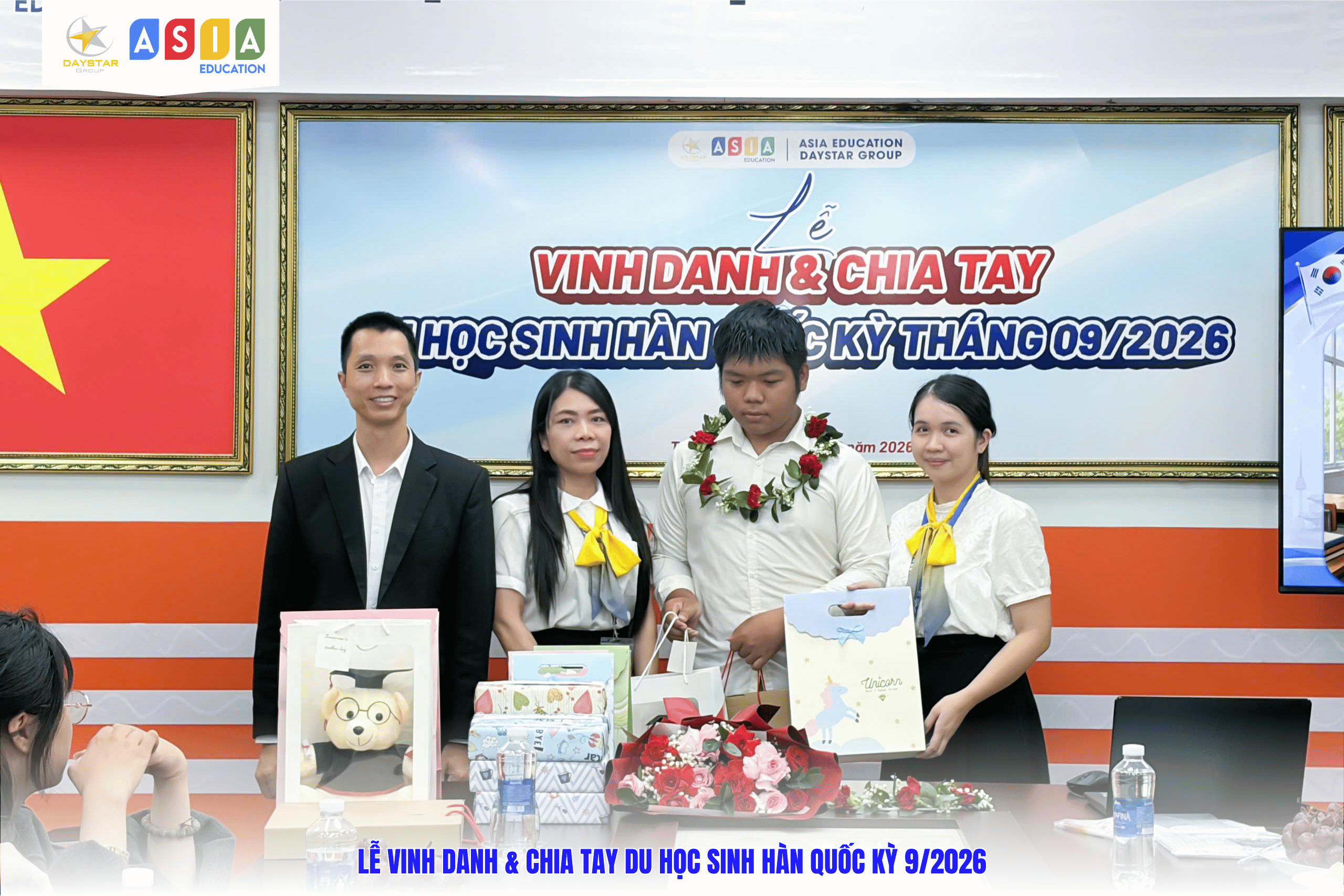LỄ VINH DANH & CHIA TAY DU HỌC SINH HÀN QUỐC KỲ 9/2026