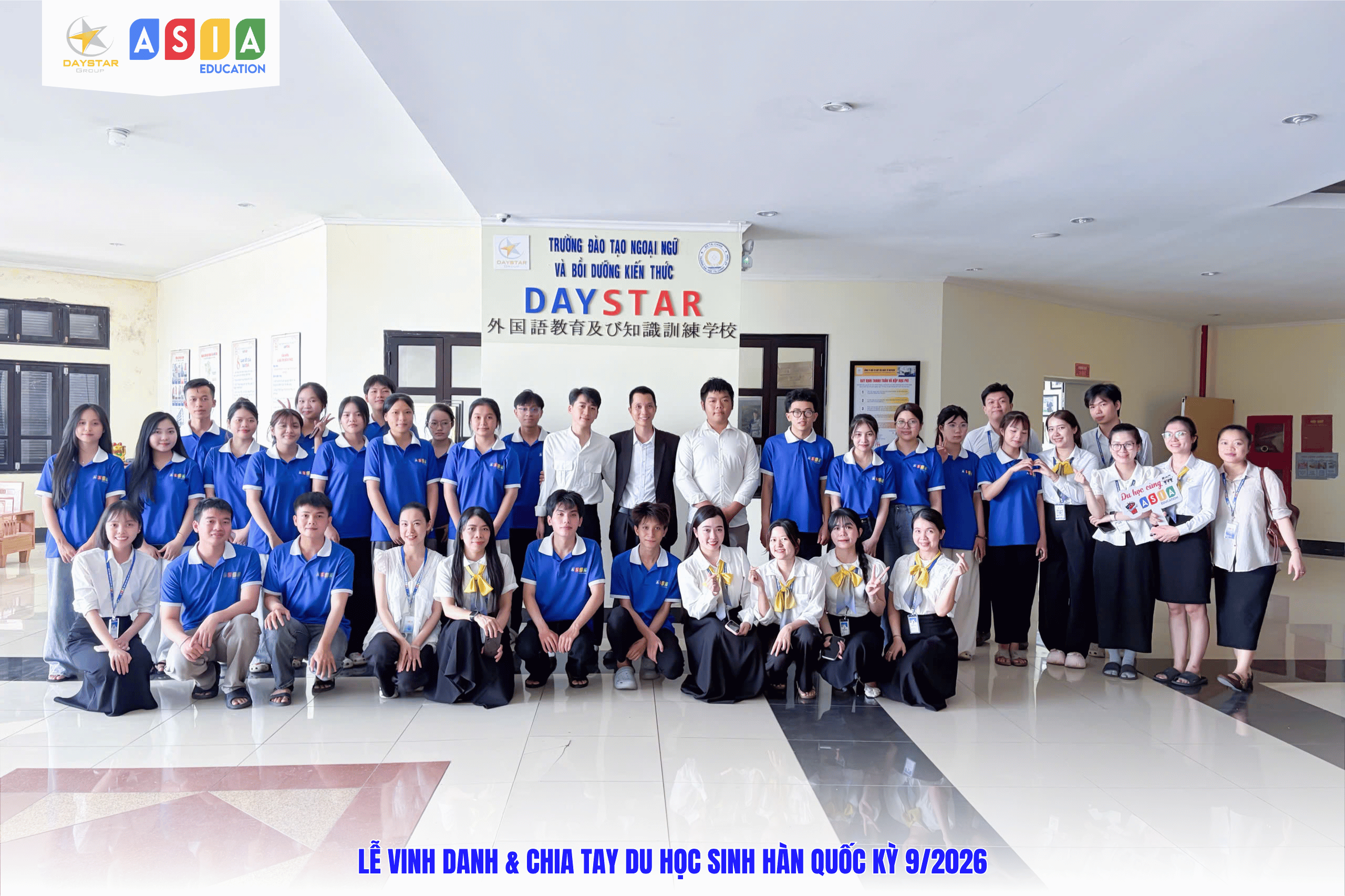 LỄ VINH DANH & CHIA TAY DU HỌC SINH HÀN QUỐC KỲ 9/2026