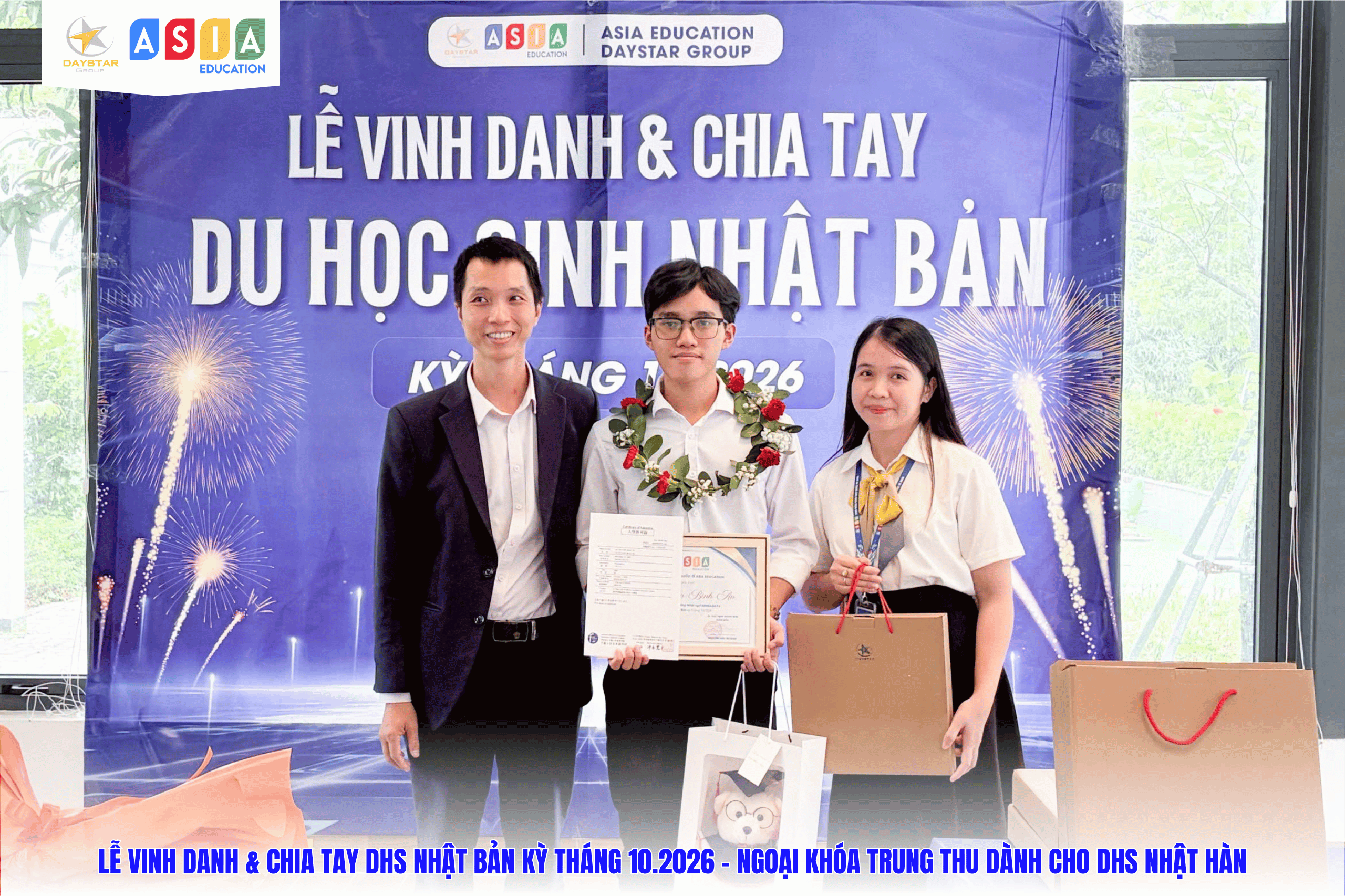 LỄ VINH DANH & CHIA TAY DHS NHẬT BẢN KỲ THÁNG 10.2026 - NGOẠI KHÓA TRUNG THU DÀNH CHO DHS NHẬT HÀN