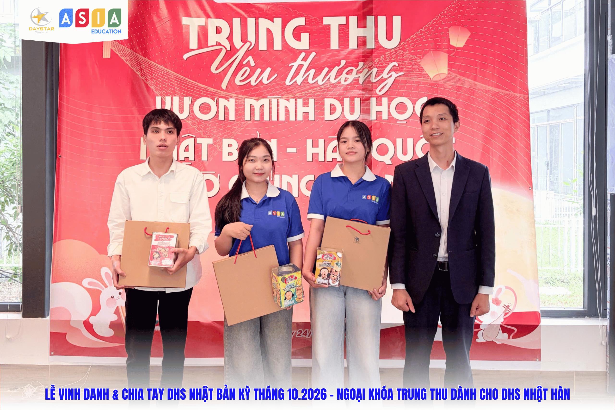 LỄ VINH DANH & CHIA TAY DHS NHẬT BẢN KỲ THÁNG 10.2026 - NGOẠI KHÓA TRUNG THU DÀNH CHO DHS NHẬT HÀN