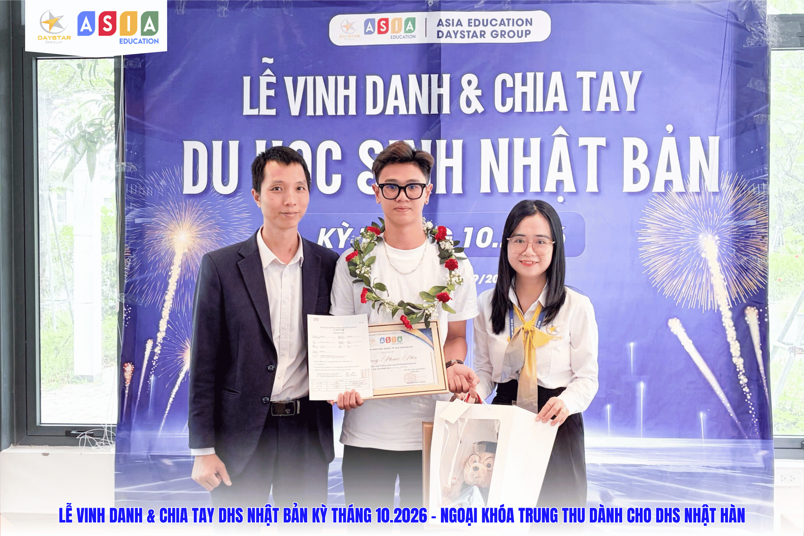 LỄ VINH DANH & CHIA TAY DHS NHẬT BẢN KỲ THÁNG 10.2026 - NGOẠI KHÓA TRUNG THU DÀNH CHO DHS NHẬT HÀN