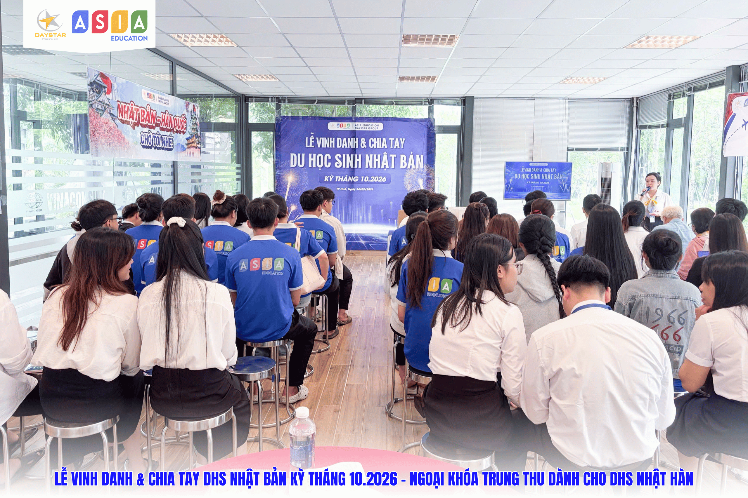 LỄ VINH DANH & CHIA TAY DHS NHẬT BẢN KỲ THÁNG 10.2026 - NGOẠI KHÓA TRUNG THU DÀNH CHO DHS NHẬT HÀN