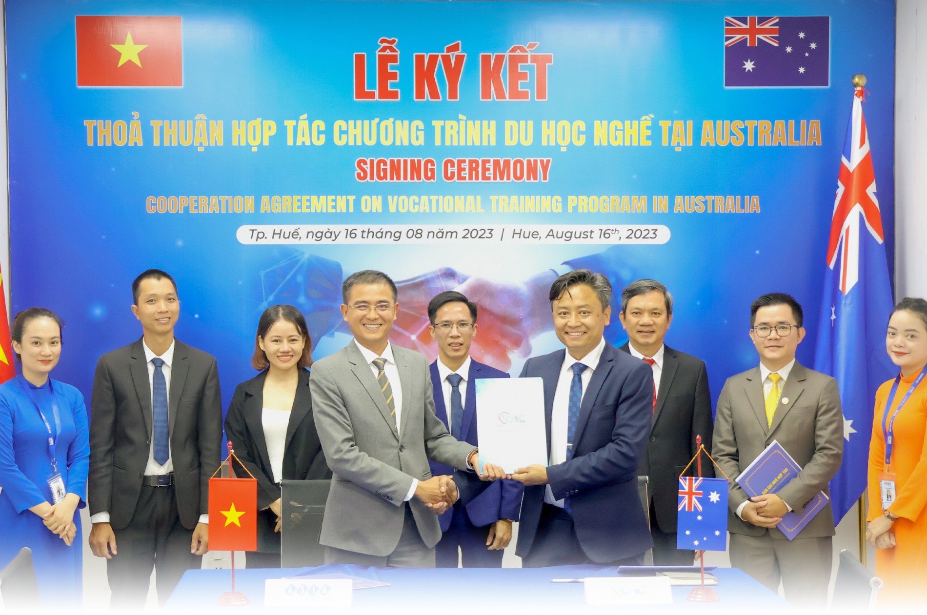 Ký kết thỏa thuận hợp tác chương trình du học nghề tại Australia 