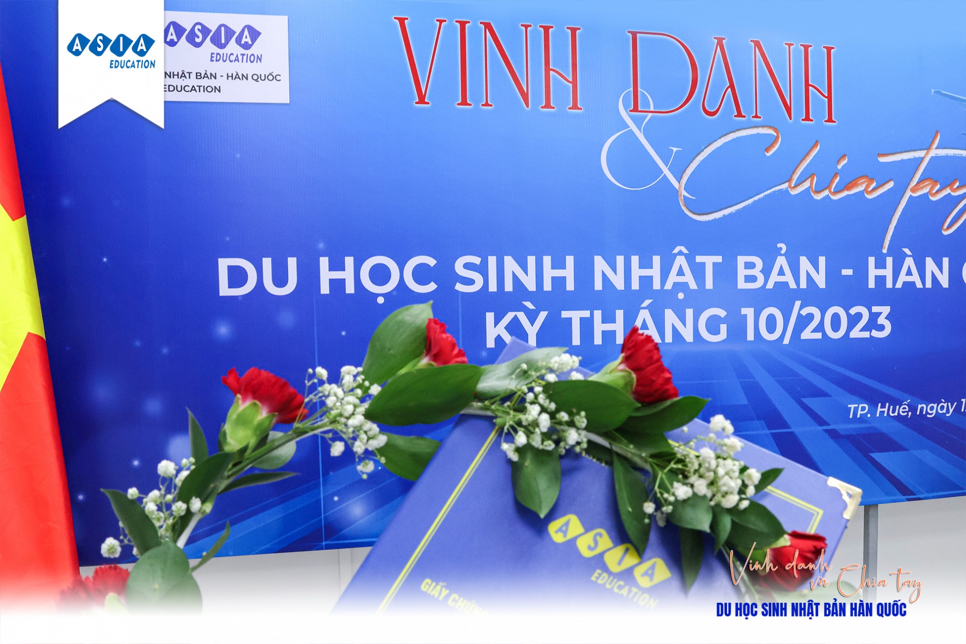 Lễ vinh danh và chia tay du học sinh Nhật Bản kỳ tháng 10/2023 